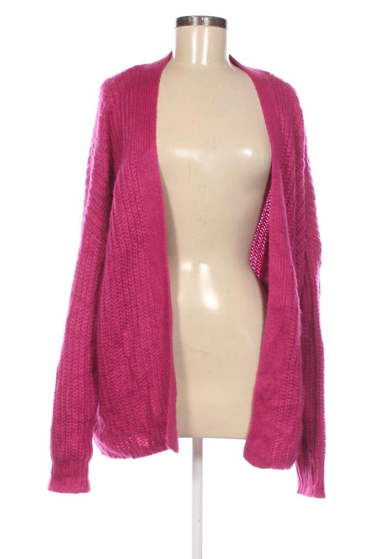 Cardigan de damă Laura Torelli, Mărime XL, Culoare Mov, Preț 95,99 Lei