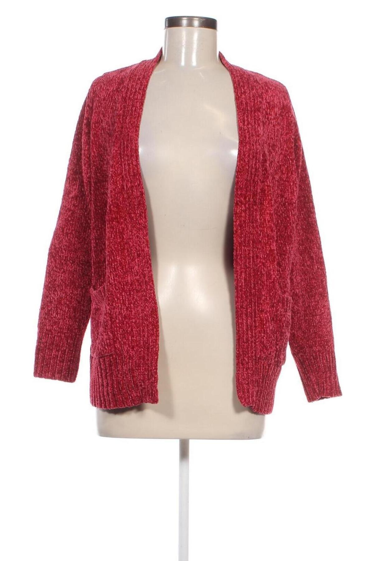 Damen Strickjacke Laura Torelli, Größe M, Farbe Rot, Preis 14,84 €