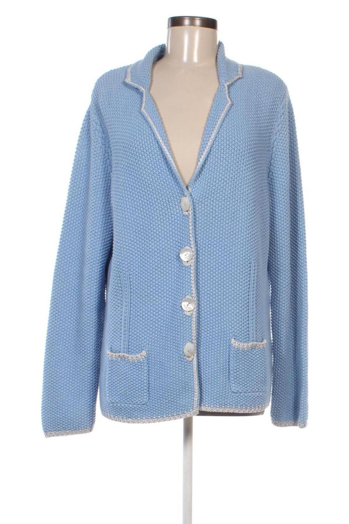 Cardigan de damă Nice Connection, Mărime XL, Culoare Albastru, Preț 264,32 Lei