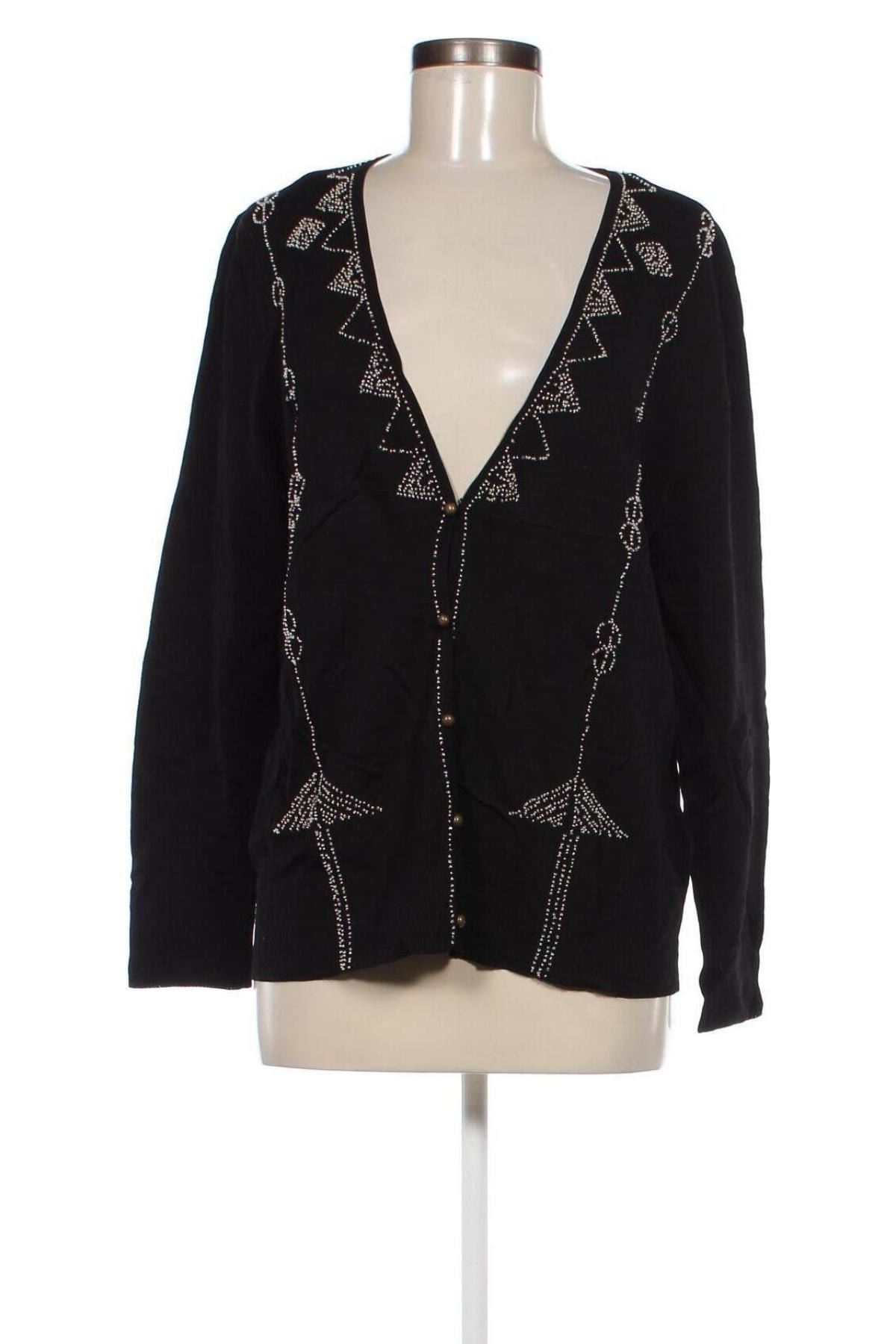 Cardigan de damă Nygard, Mărime L, Culoare Negru, Preț 48,99 Lei