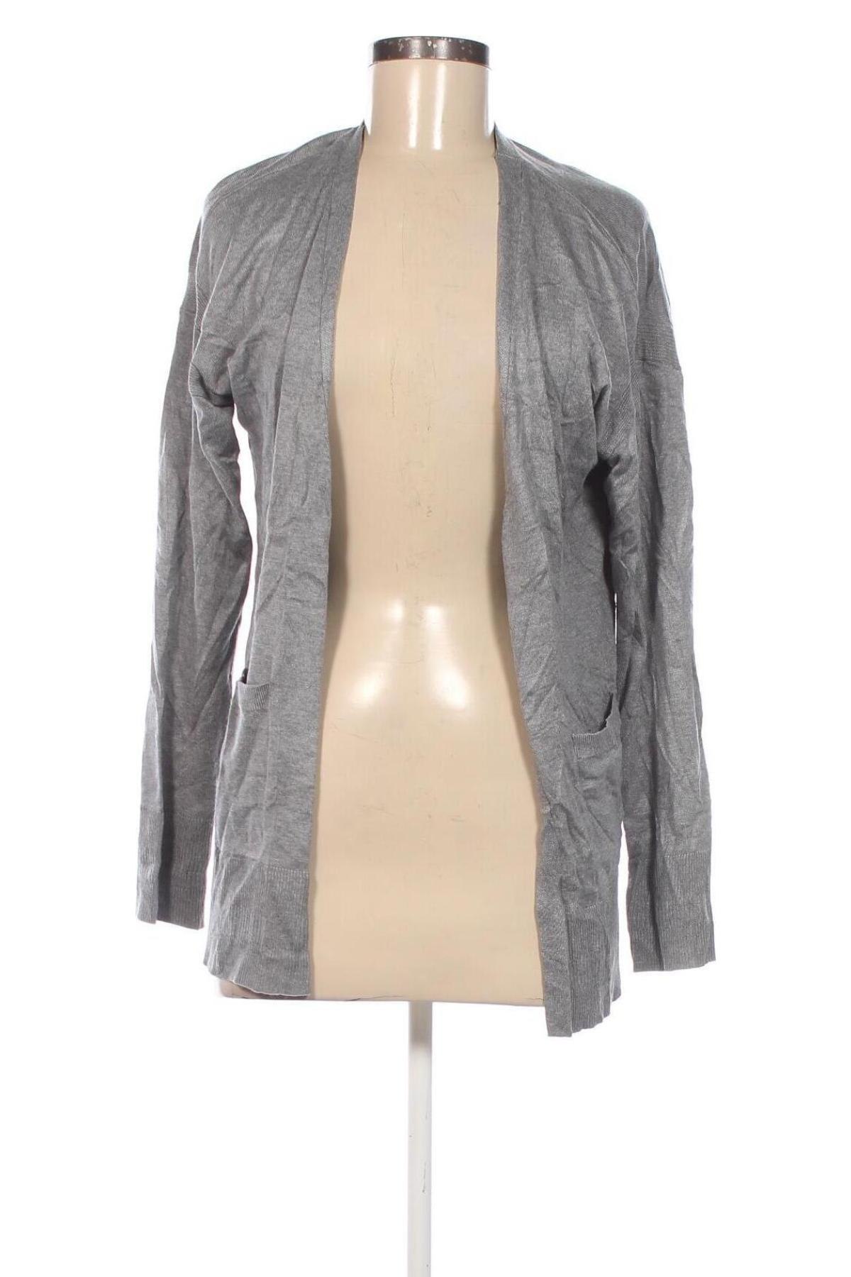 Damen Strickjacke Time and tru, Größe S, Farbe Grau, Preis 20,49 €