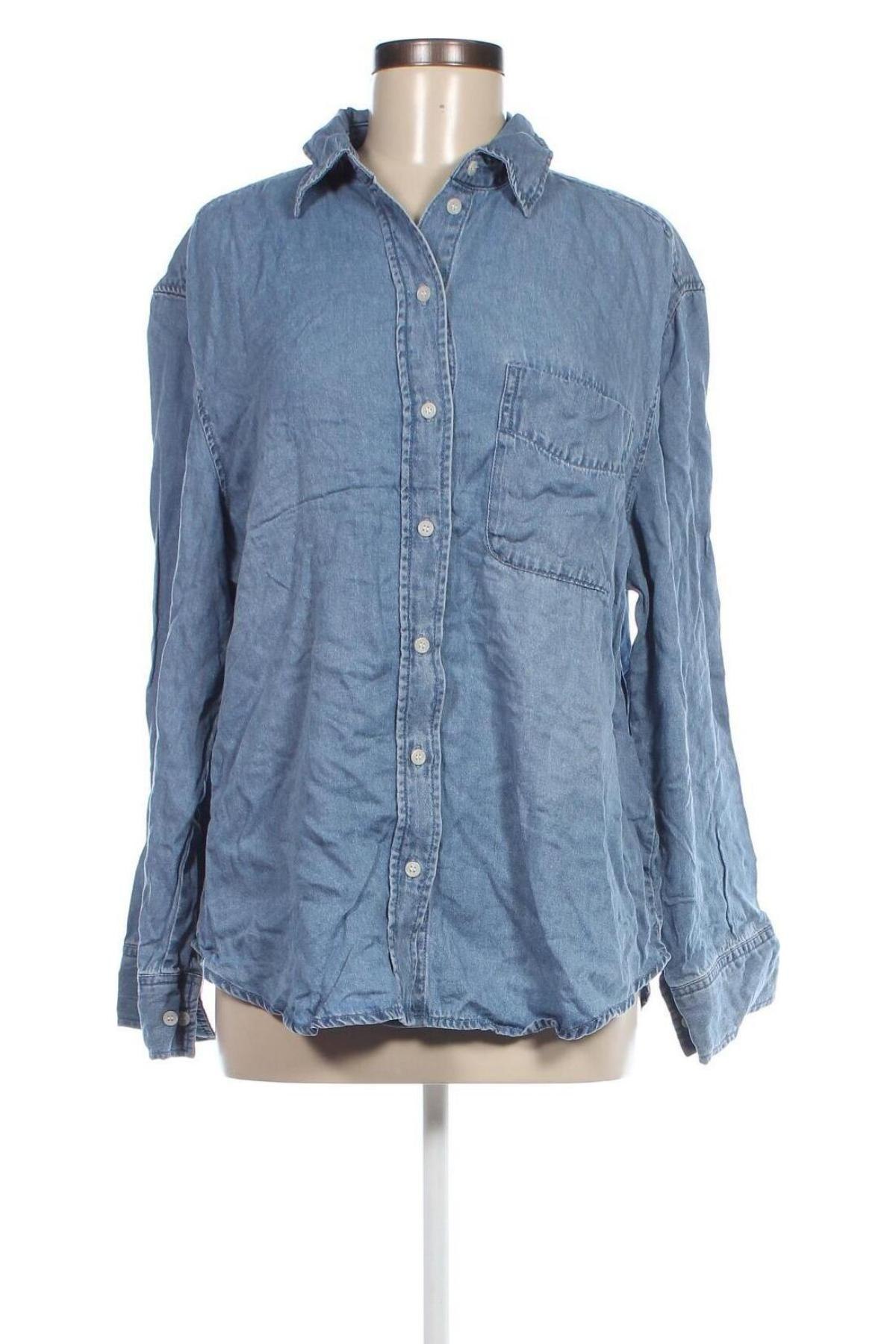 Damenbluse H&M, Größe M, Farbe Blau, Preis € 17,99