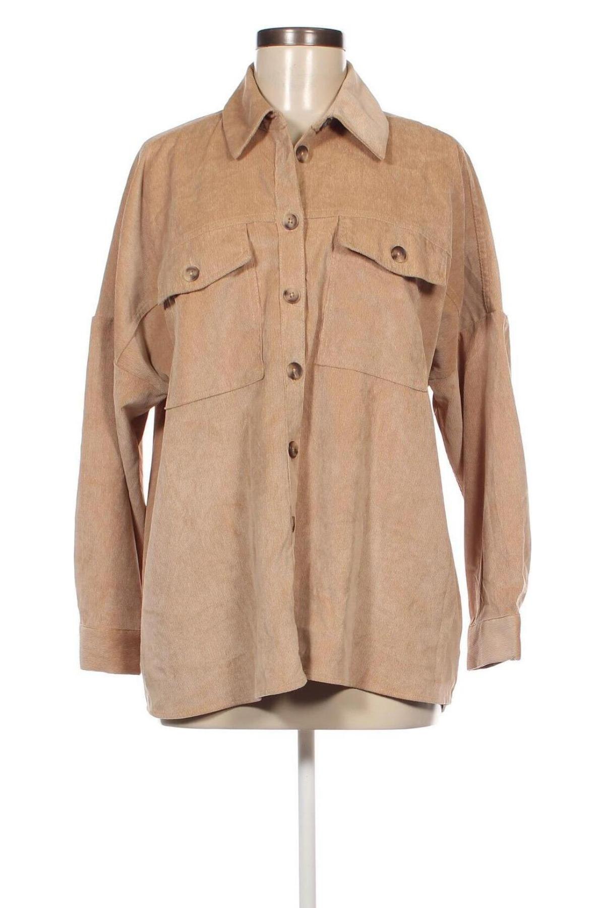 Damenbluse Stradivarius, Größe M, Farbe Beige, Preis 17,99 €