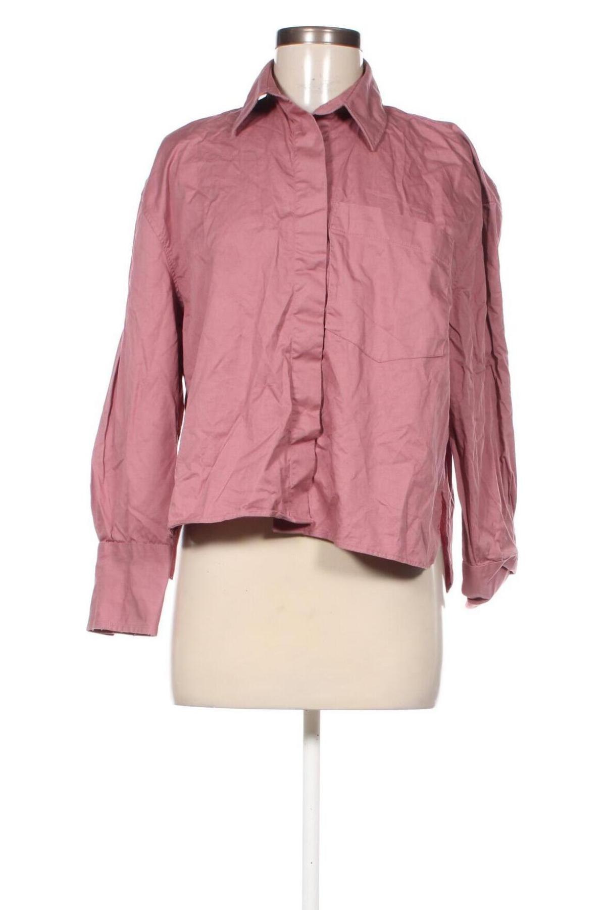 Damenbluse Zara, Größe S, Farbe Aschrosa, Preis 13,81 €