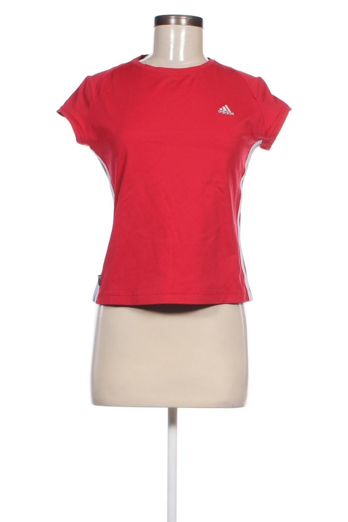 Damen T-Shirt Adidas, Größe L, Farbe Rot, Preis 13,80 €