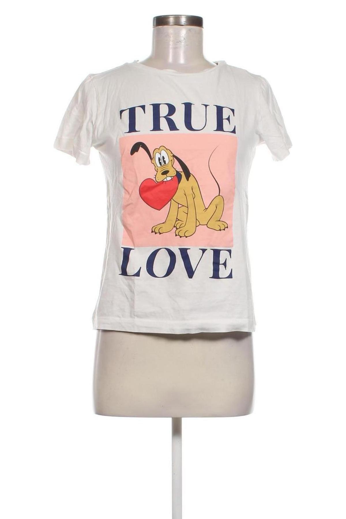 Damen T-Shirt Disney, Größe M, Farbe Weiß, Preis € 8,70