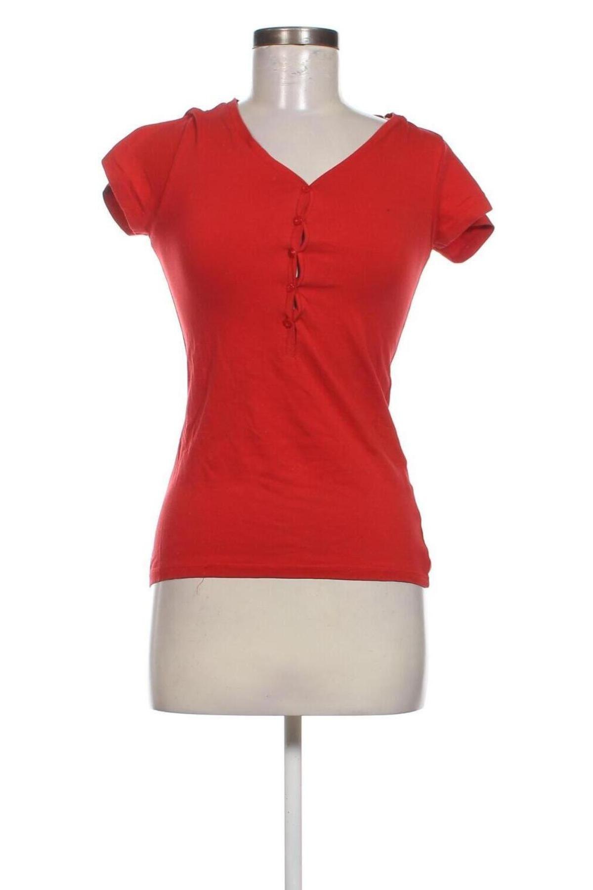 Damen T-Shirt Glo Story, Größe S, Farbe Rot, Preis € 9,00