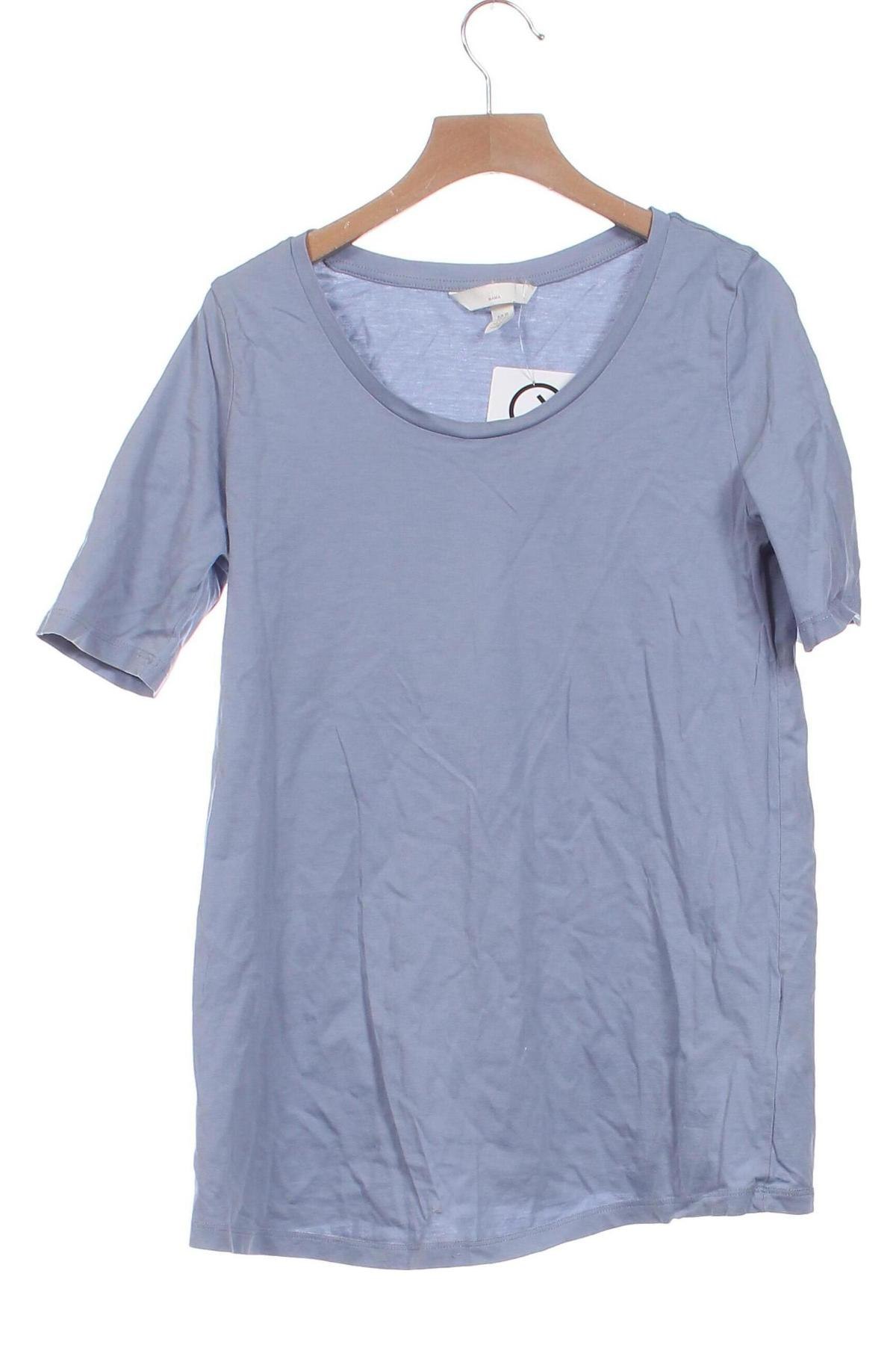 Γυναικείο t-shirt H&M, Μέγεθος XS, Χρώμα Γκρί, Τιμή 8,70 €