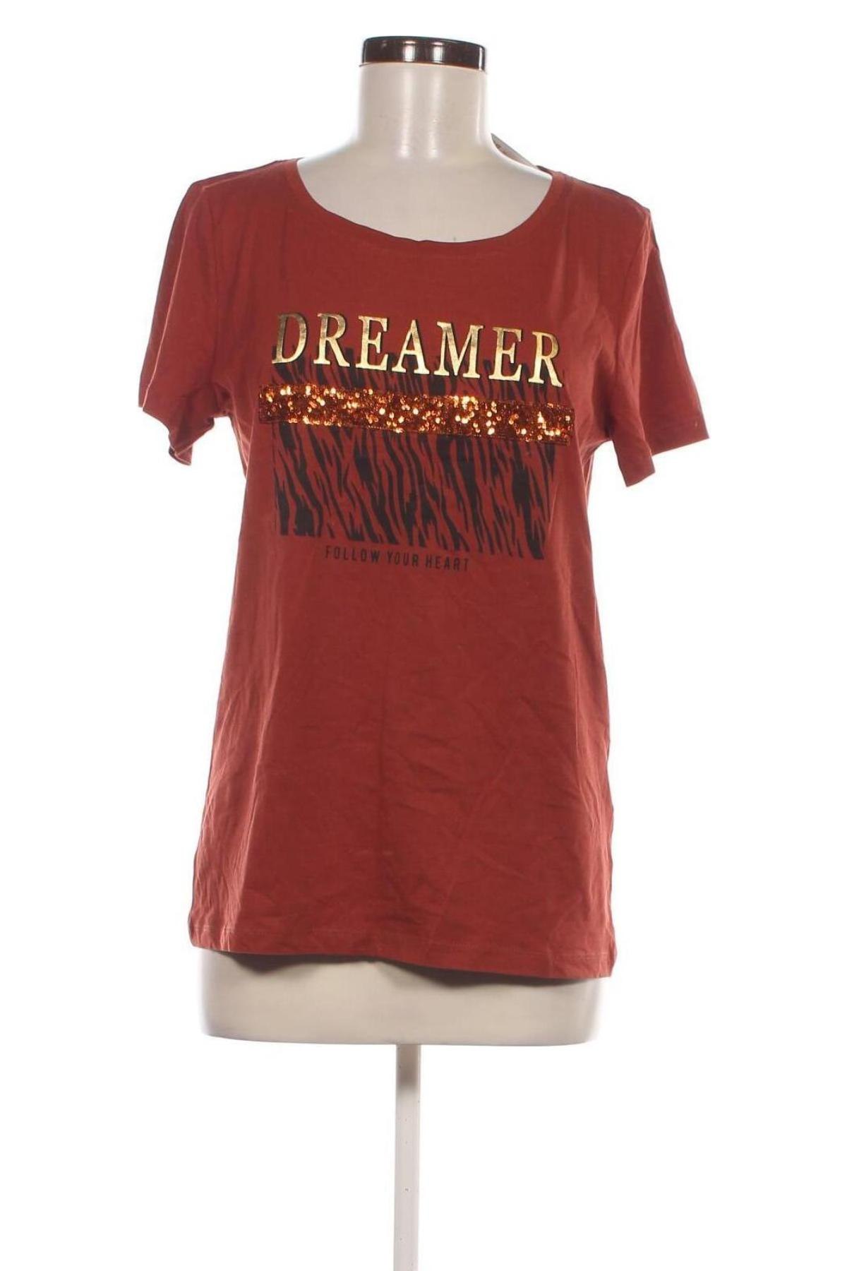 Damen T-Shirt ONLY, Größe M, Farbe Braun, Preis € 7,00