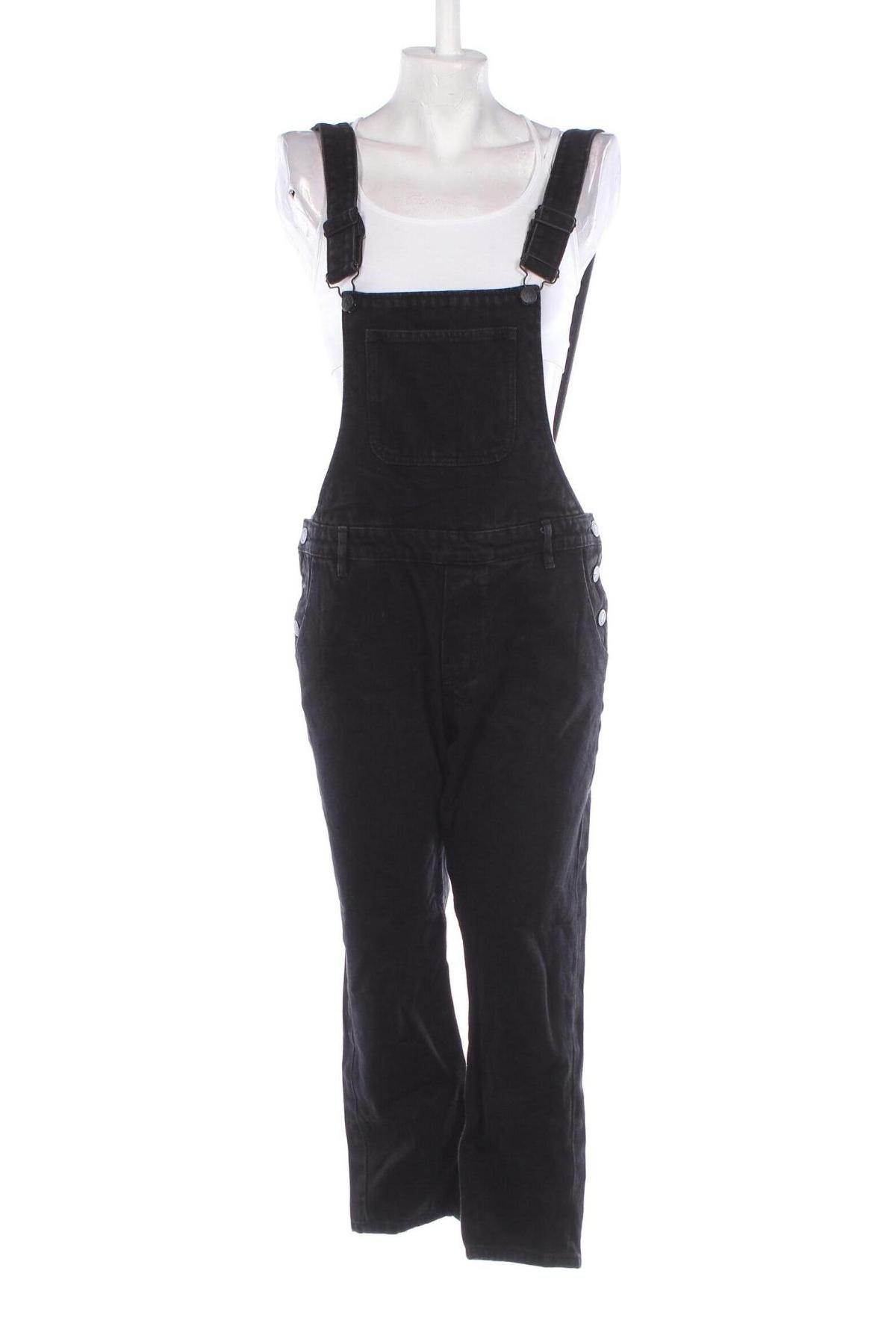 Langer Damen-Overall Monki, Größe L, Farbe Schwarz, Preis 7,99 €