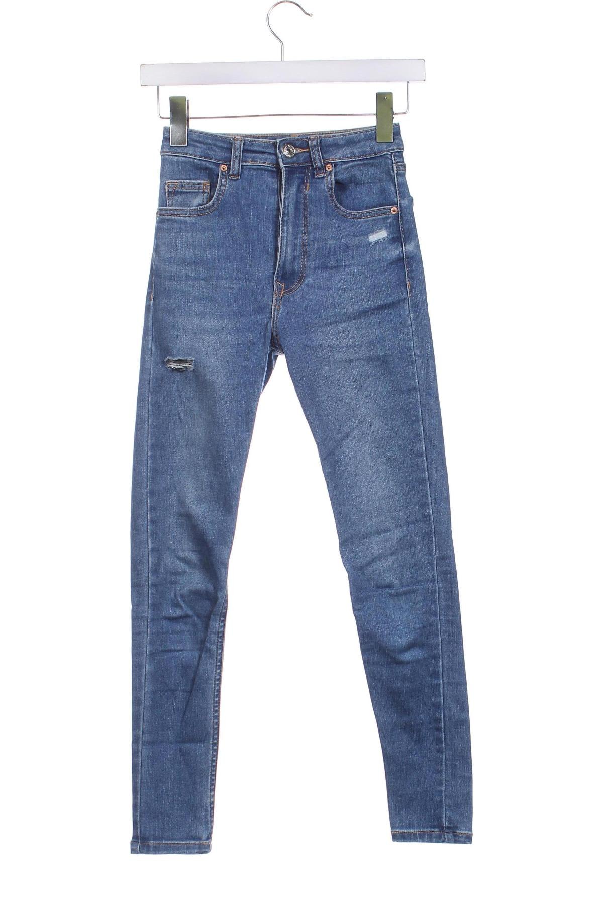 Damen Jeans Bershka, Größe XXS, Farbe Blau, Preis 8,99 €