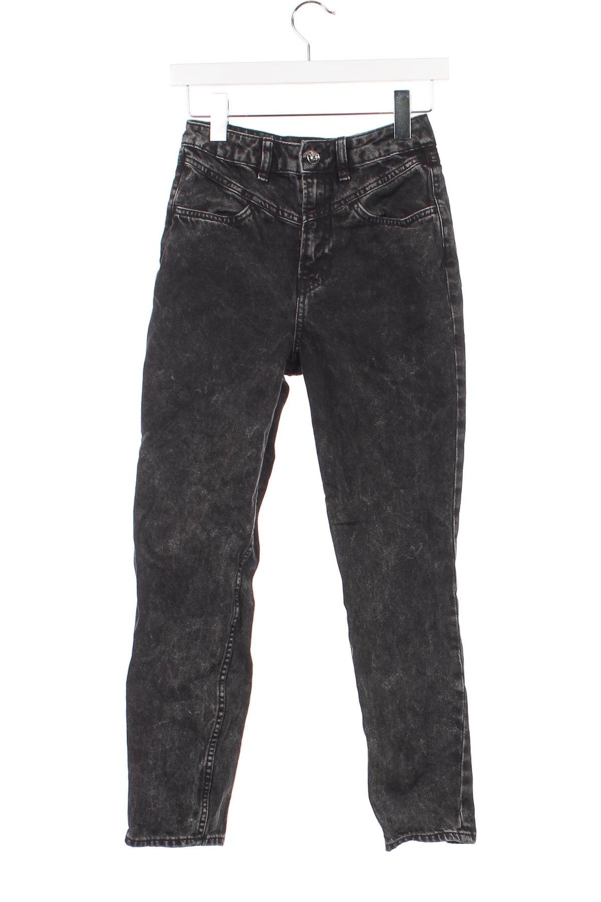 Damskie jeansy H&M Divided, Rozmiar XS, Kolor Czarny, Cena 41,99 zł