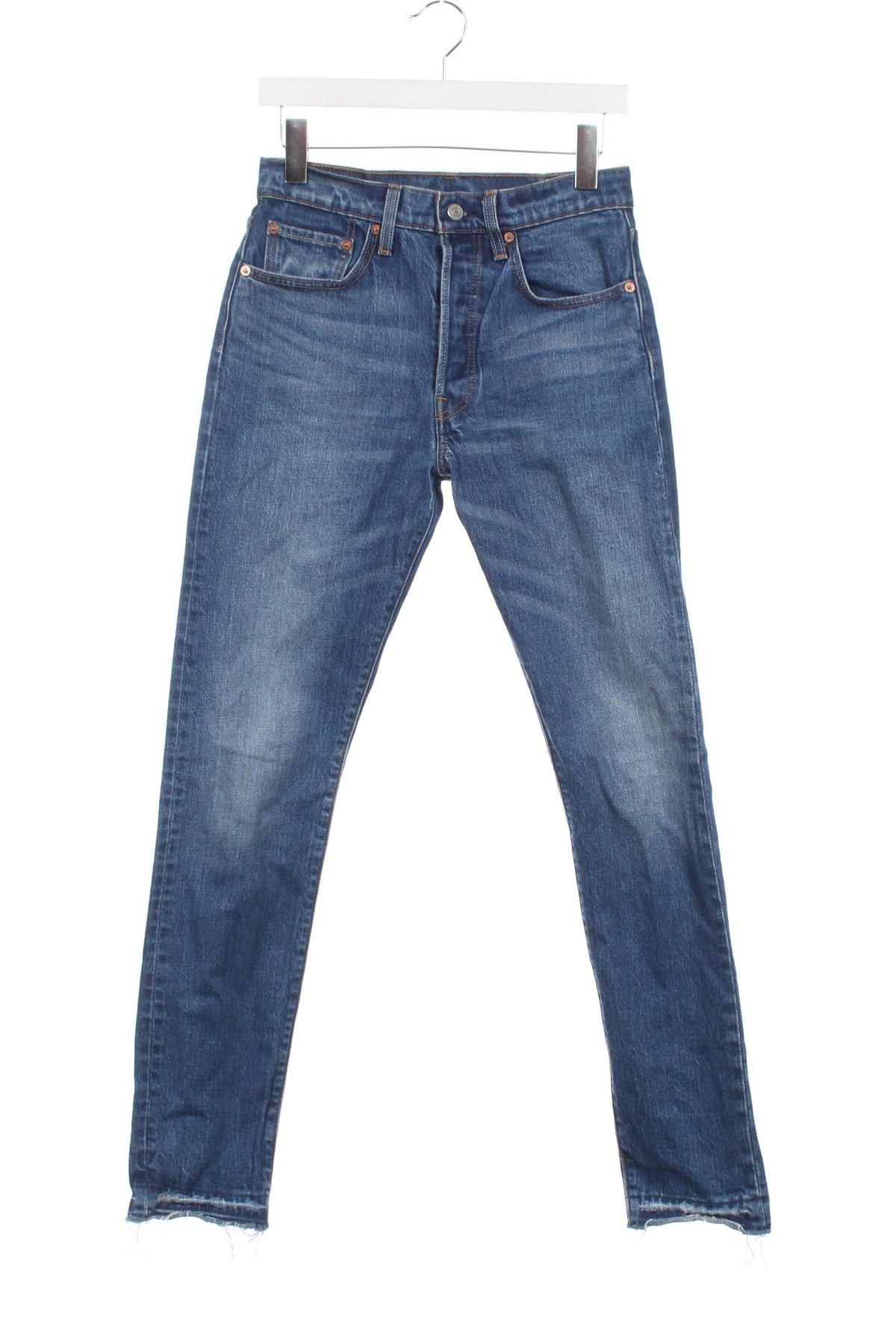 Blugi de femei Levi's, Mărime S, Culoare Albastru, Preț 191,33 Lei