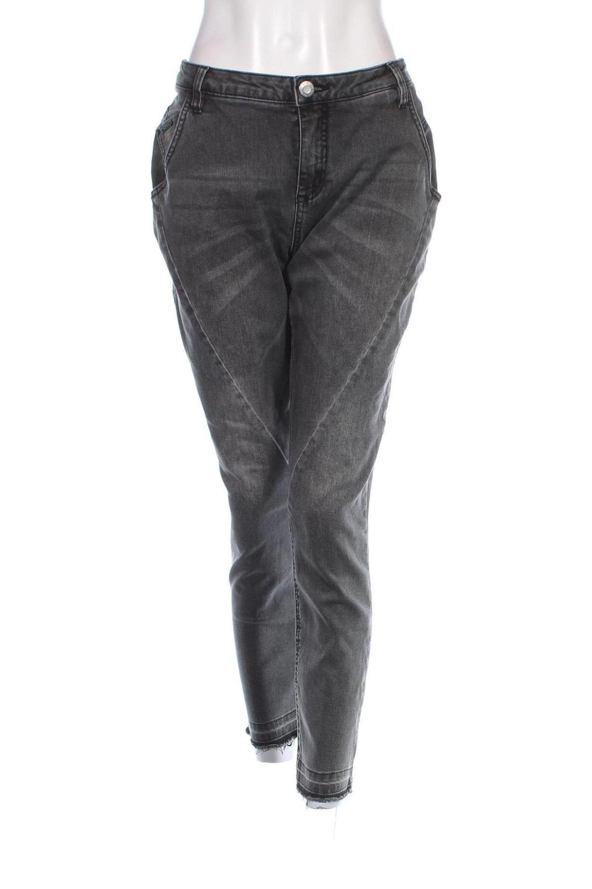 Damen Jeans Opus, Größe L, Farbe Grau, Preis € 52,49