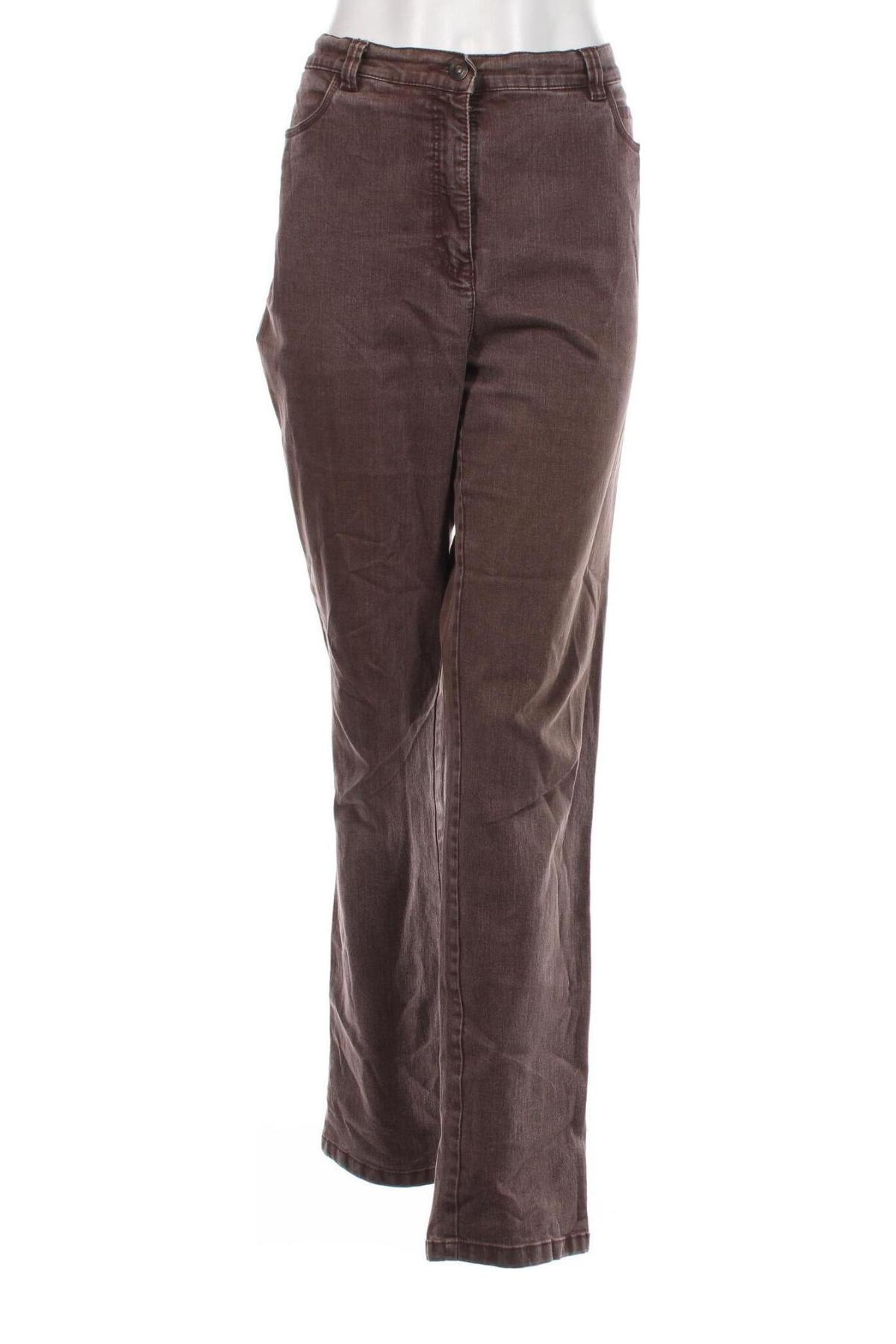 Damen Jeans Toni, Größe 3XL, Farbe Braun, Preis 28,99 €