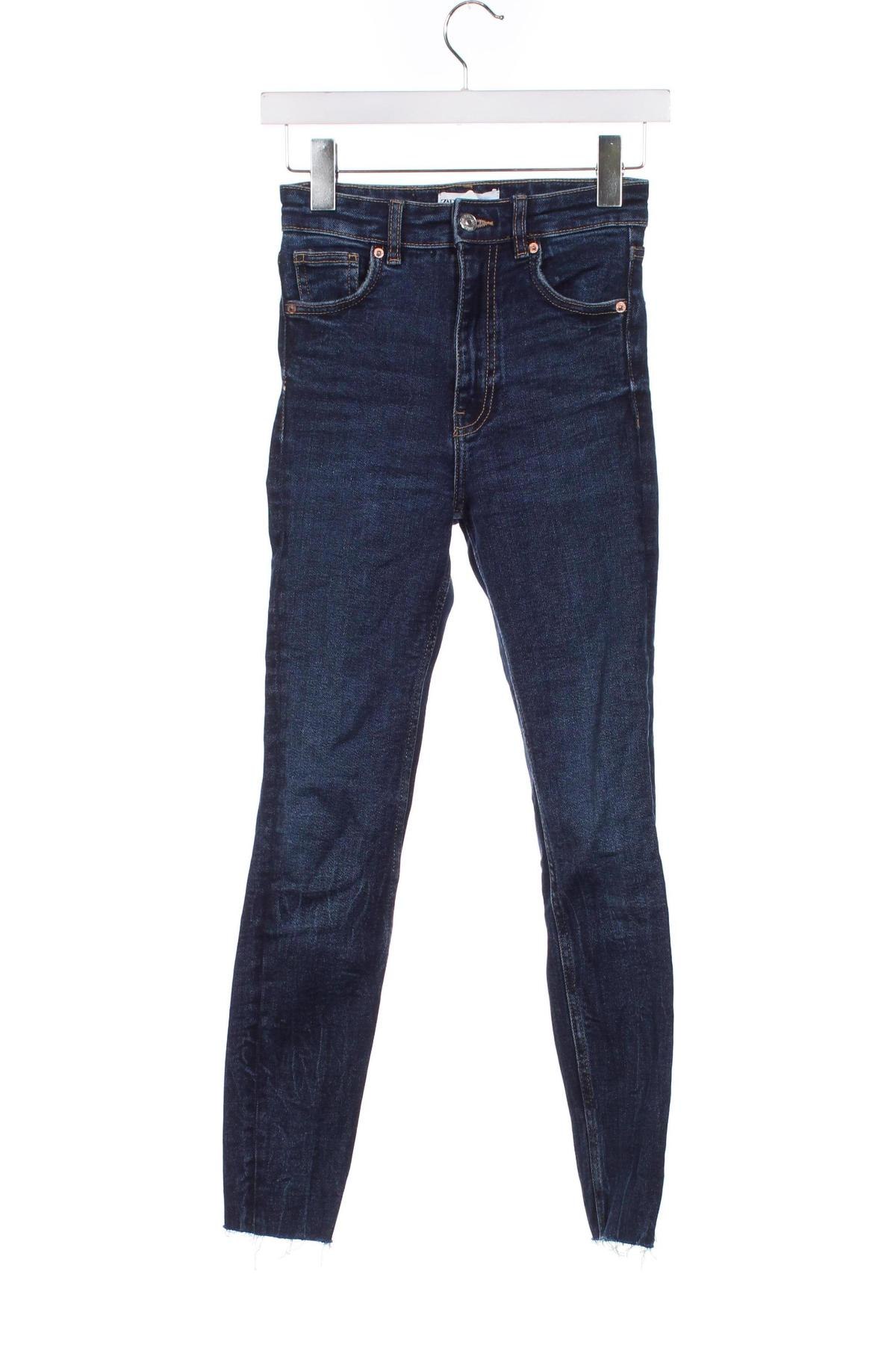 Damen Jeans Zara, Größe XXS, Farbe Blau, Preis 18,99 €