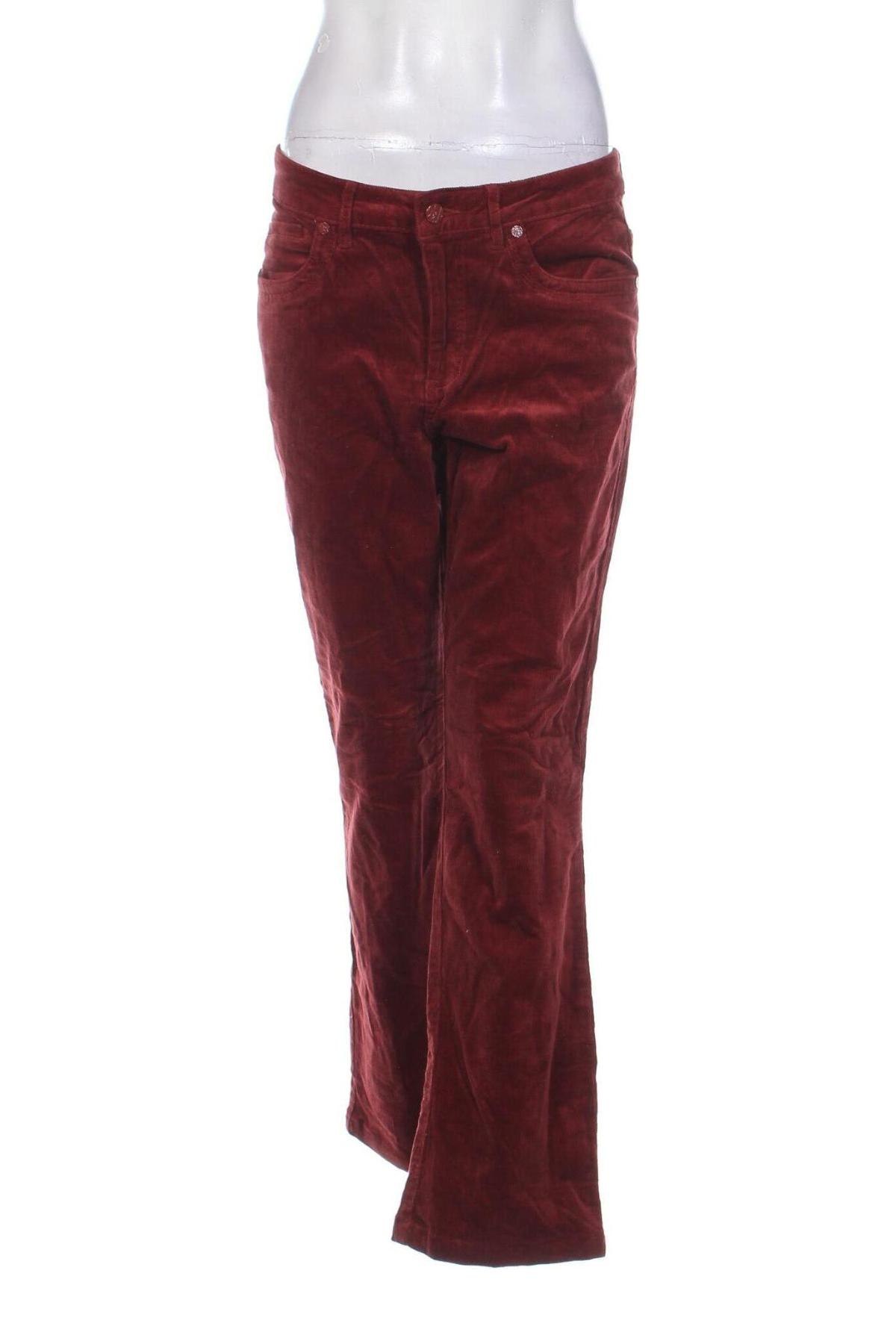 Damen Cordhose, Größe L, Farbe Rot, Preis 20,49 €