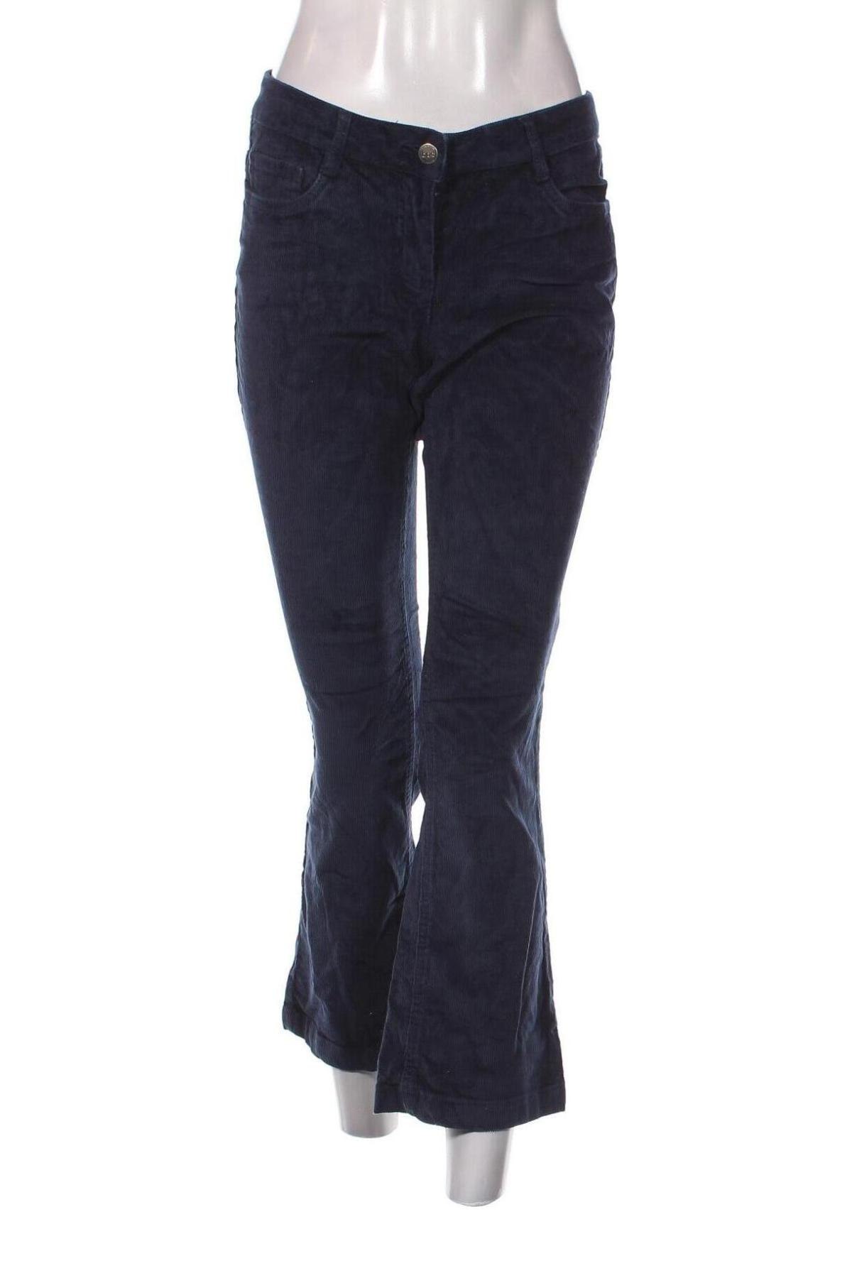 Pantaloni de velvet de femei Bpc Bonprix Collection, Mărime S, Culoare Albastru, Preț 95,99 Lei