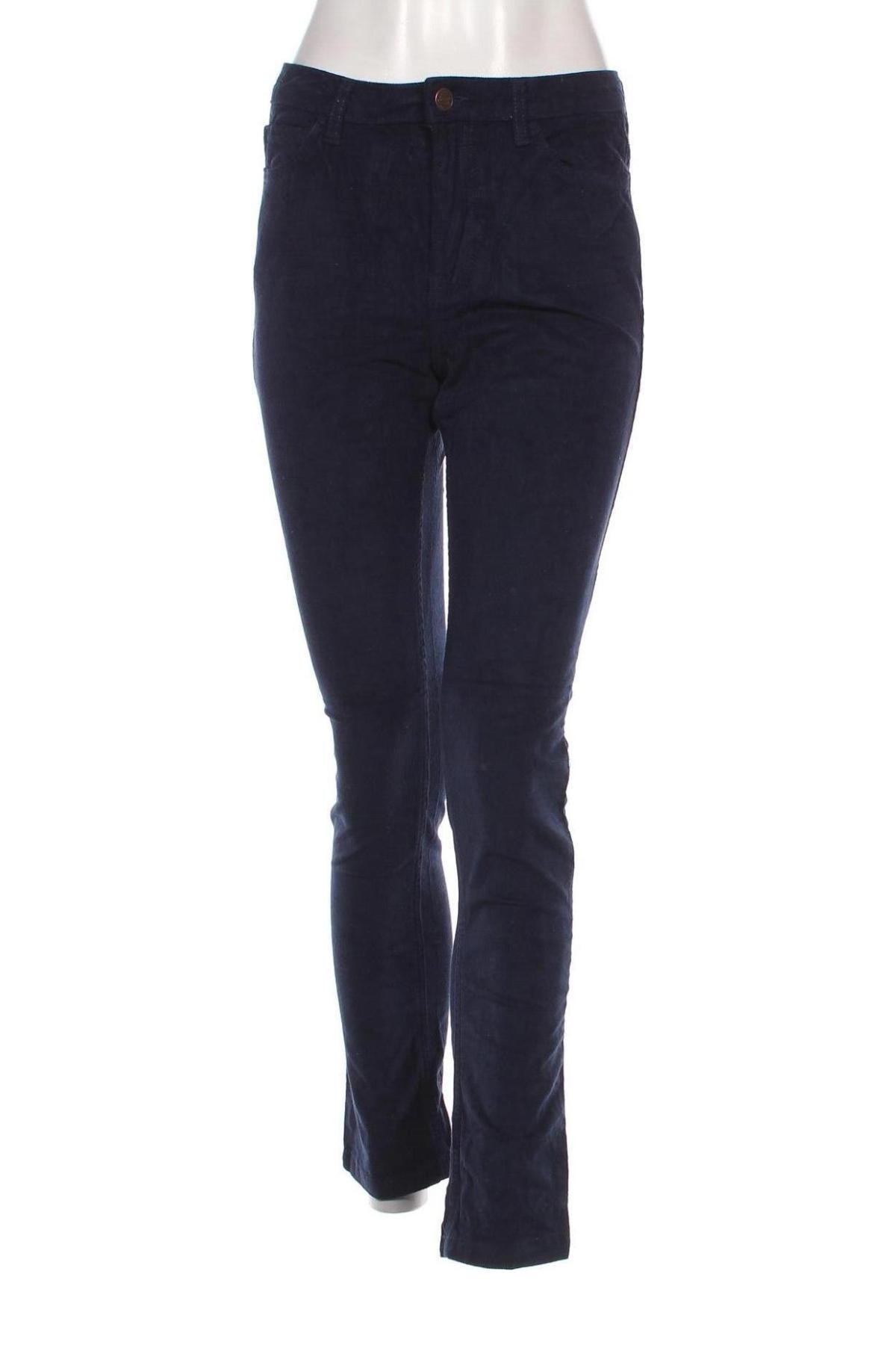 Pantaloni de velvet de femei Creeks, Mărime S, Culoare Albastru, Preț 38,99 Lei