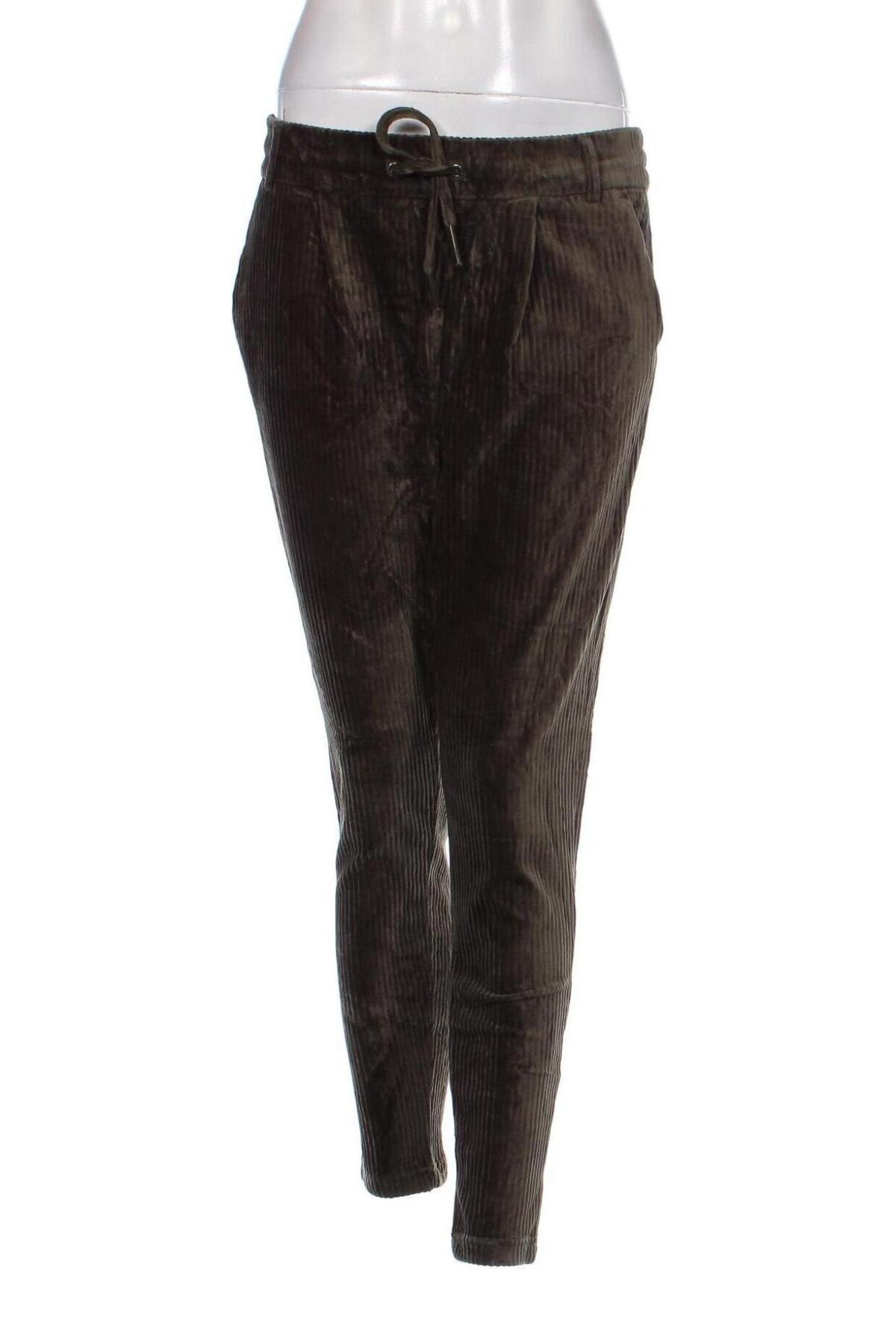 Pantaloni de velvet de femei ONLY, Mărime M, Culoare Verde, Preț 35,99 Lei