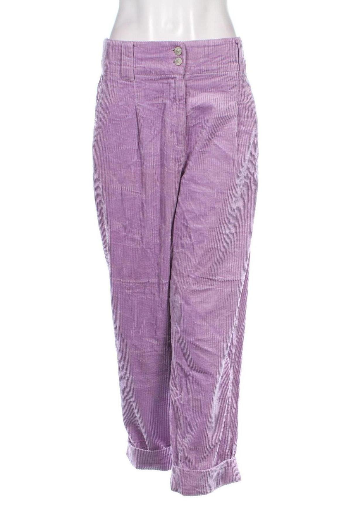 Damen Cordhose Promod, Größe XL, Farbe Lila, Preis € 13,99