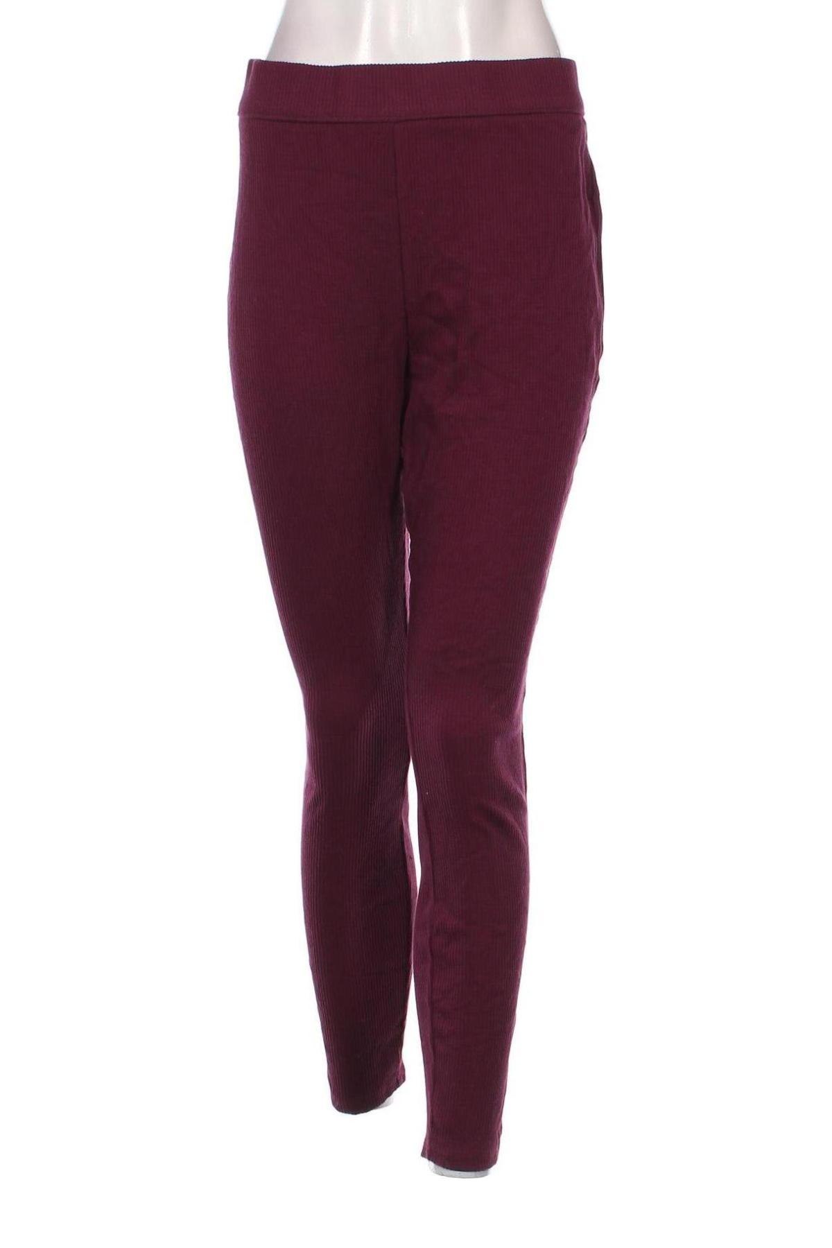 Damen Leggings Time and tru, Größe L, Farbe Lila, Preis 11,49 €