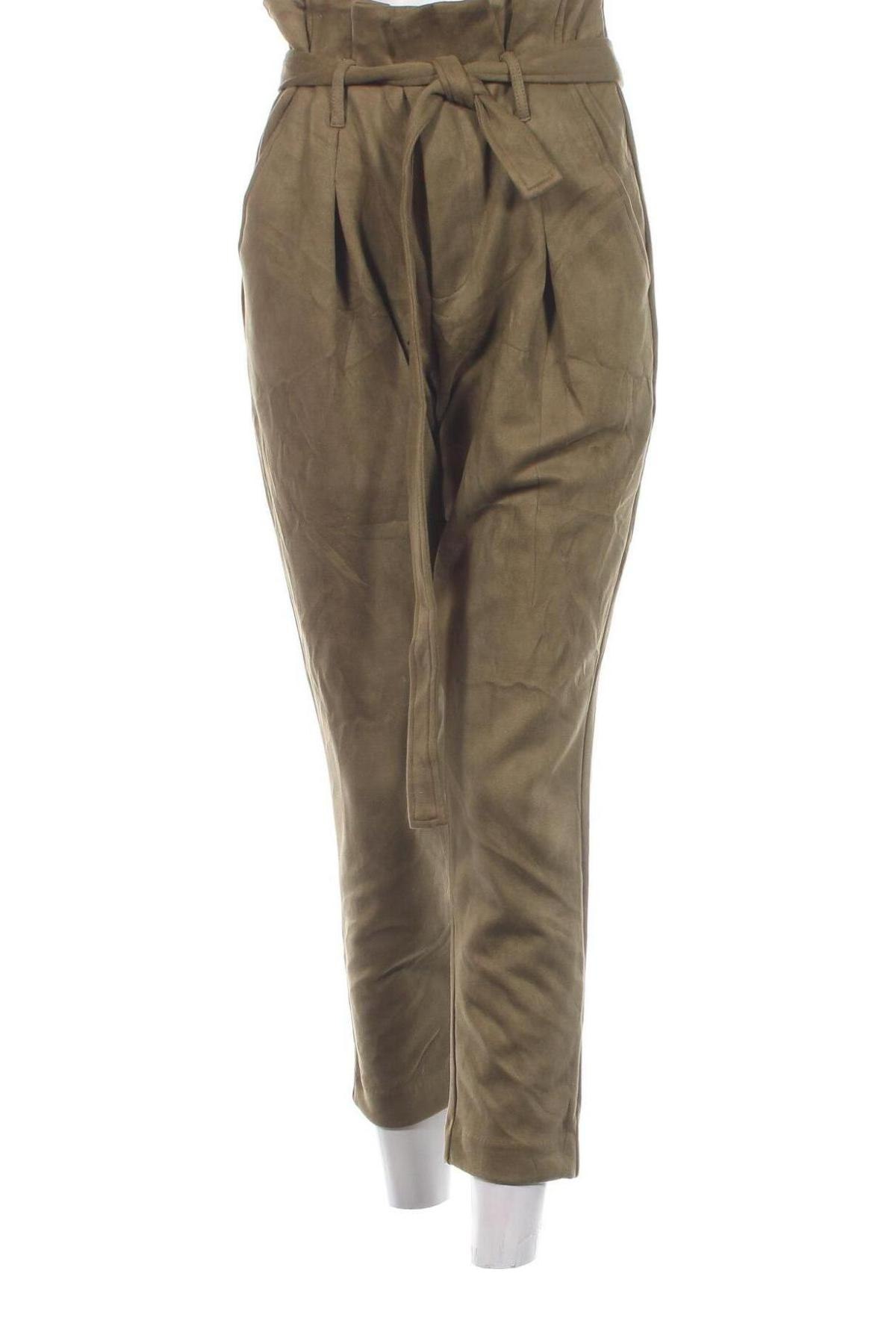 Pantaloni de femei DKNY, Mărime S, Culoare Verde, Preț 315,99 Lei