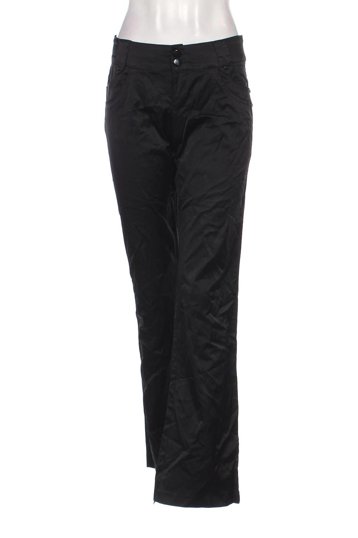 Pantaloni de femei Dromedar, Mărime L, Culoare Negru, Preț 73,98 Lei