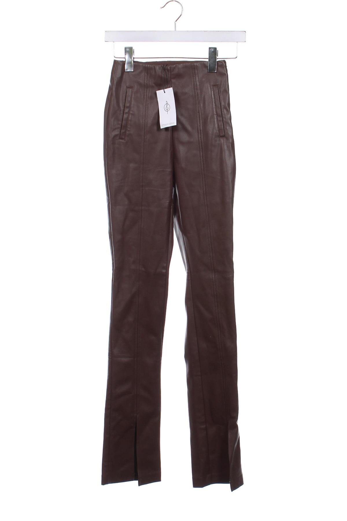 Damenhose Stradivarius, Größe XXS, Farbe Braun, Preis € 24,00