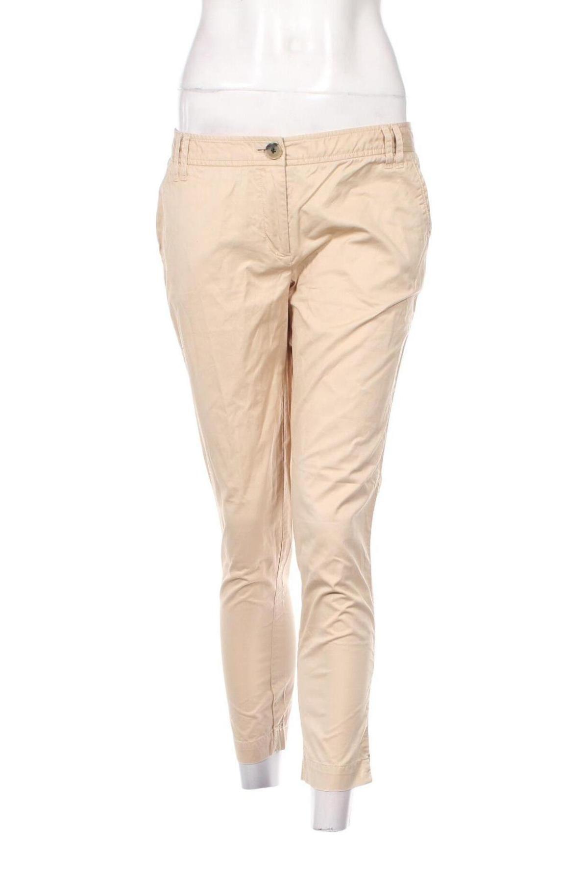 Pantaloni de femei Tommy Hilfiger, Mărime S, Culoare Bej, Preț 227,04 Lei