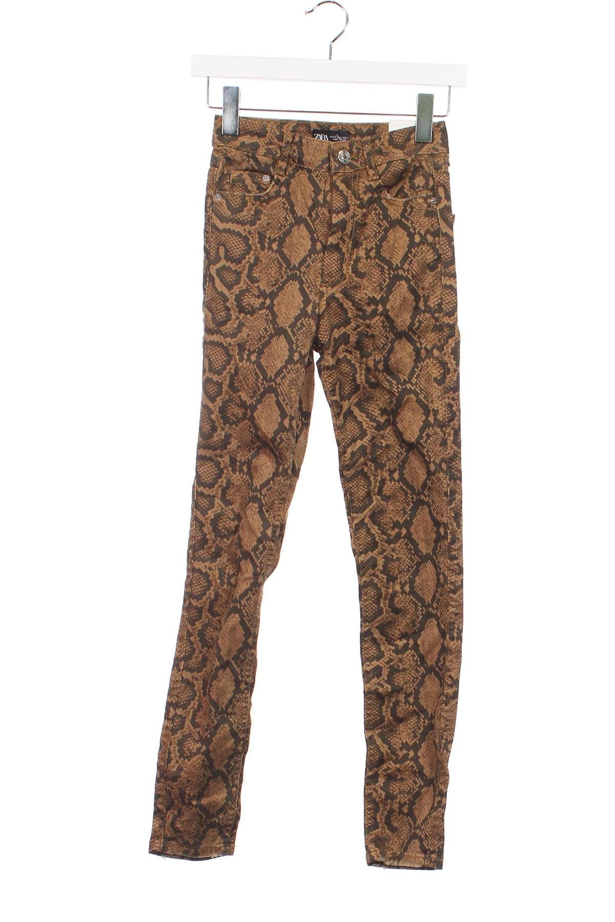 Pantaloni de femei Zara, Mărime XS, Culoare Multicolor, Preț 203,99 Lei