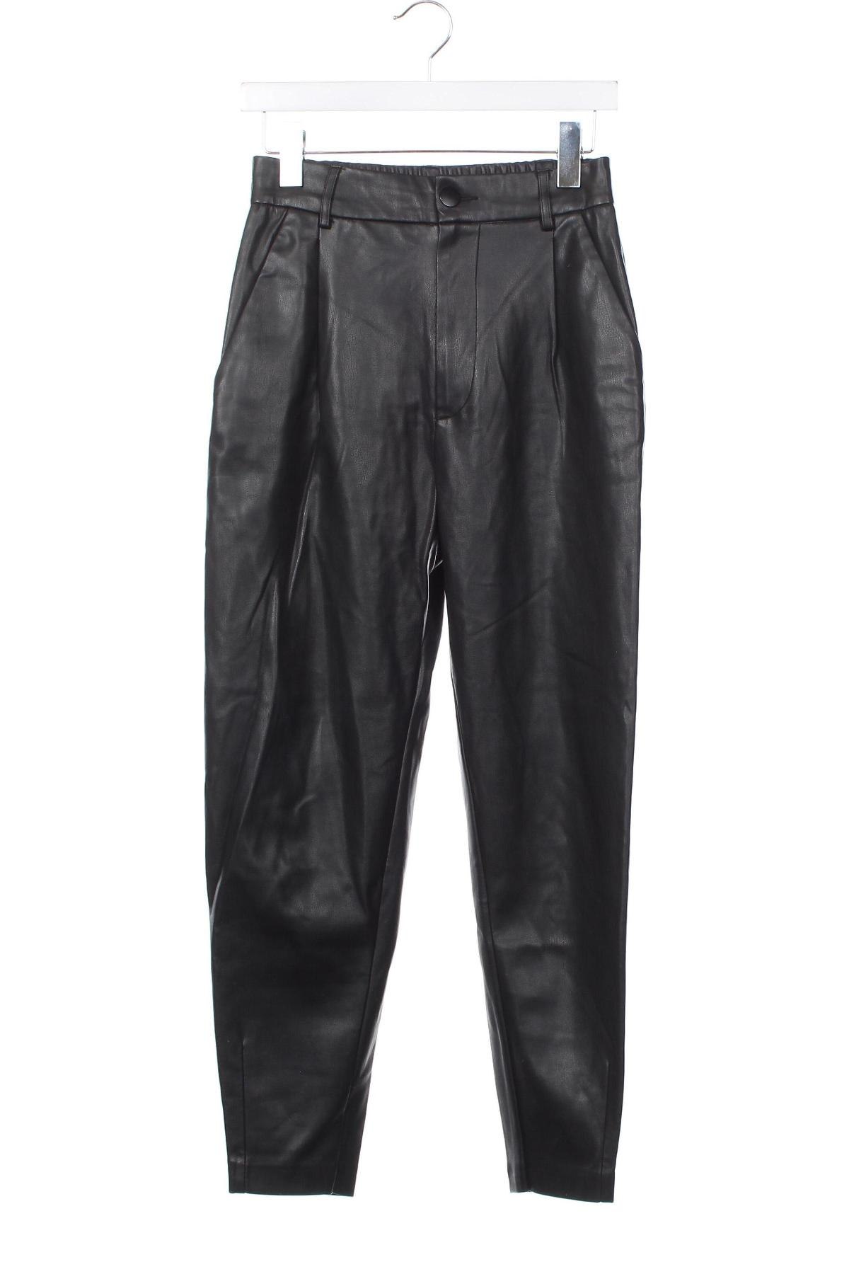 Pantaloni de femei Zara, Mărime XS, Culoare Negru, Preț 85,51 Lei