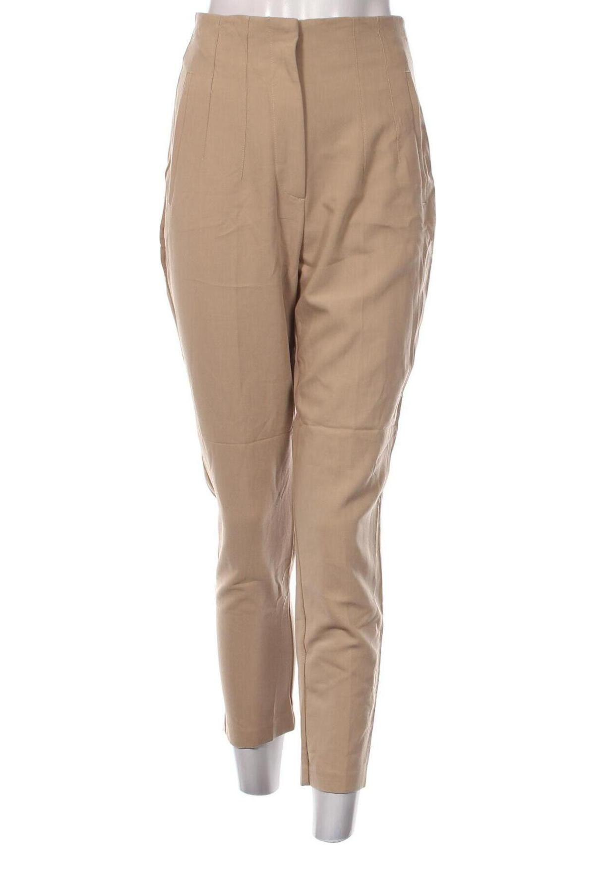 Damenhose Zara, Größe S, Farbe Beige, Preis 18,99 €