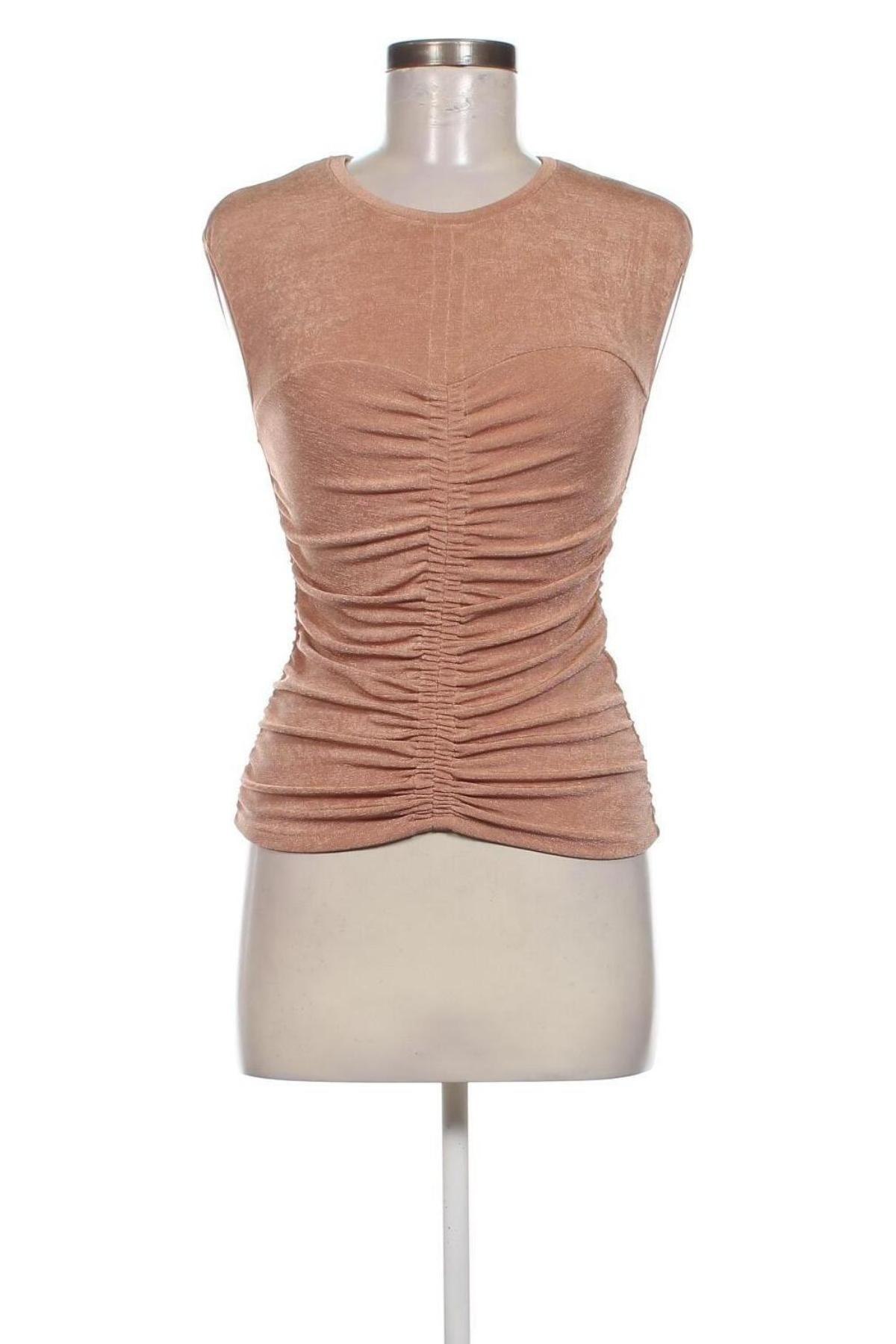 Damentop Zara, Größe S, Farbe Beige, Preis € 6,00