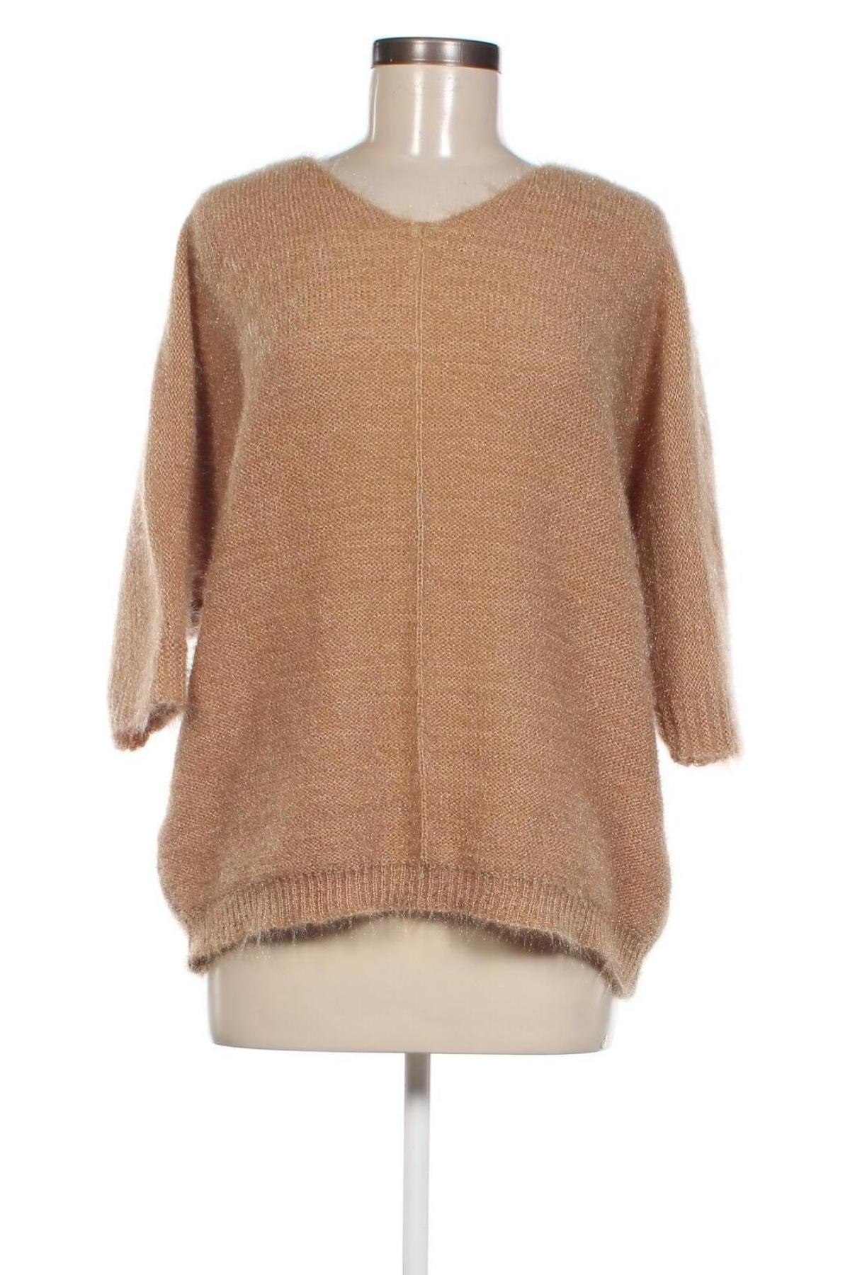 Damenpullover, Größe M, Farbe Beige, Preis 20,49 €