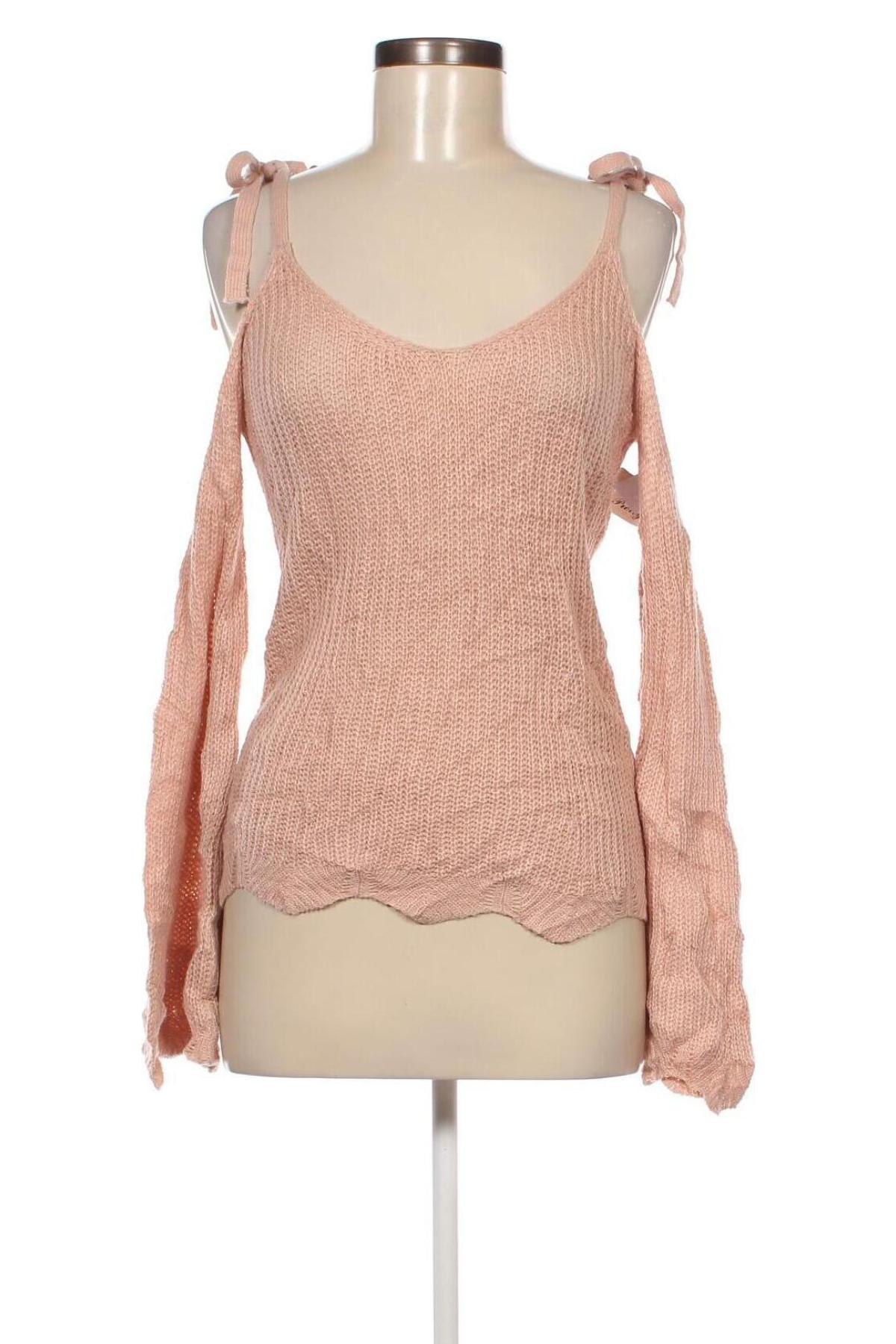 Damenpullover, Größe M, Farbe Aschrosa, Preis 20,49 €