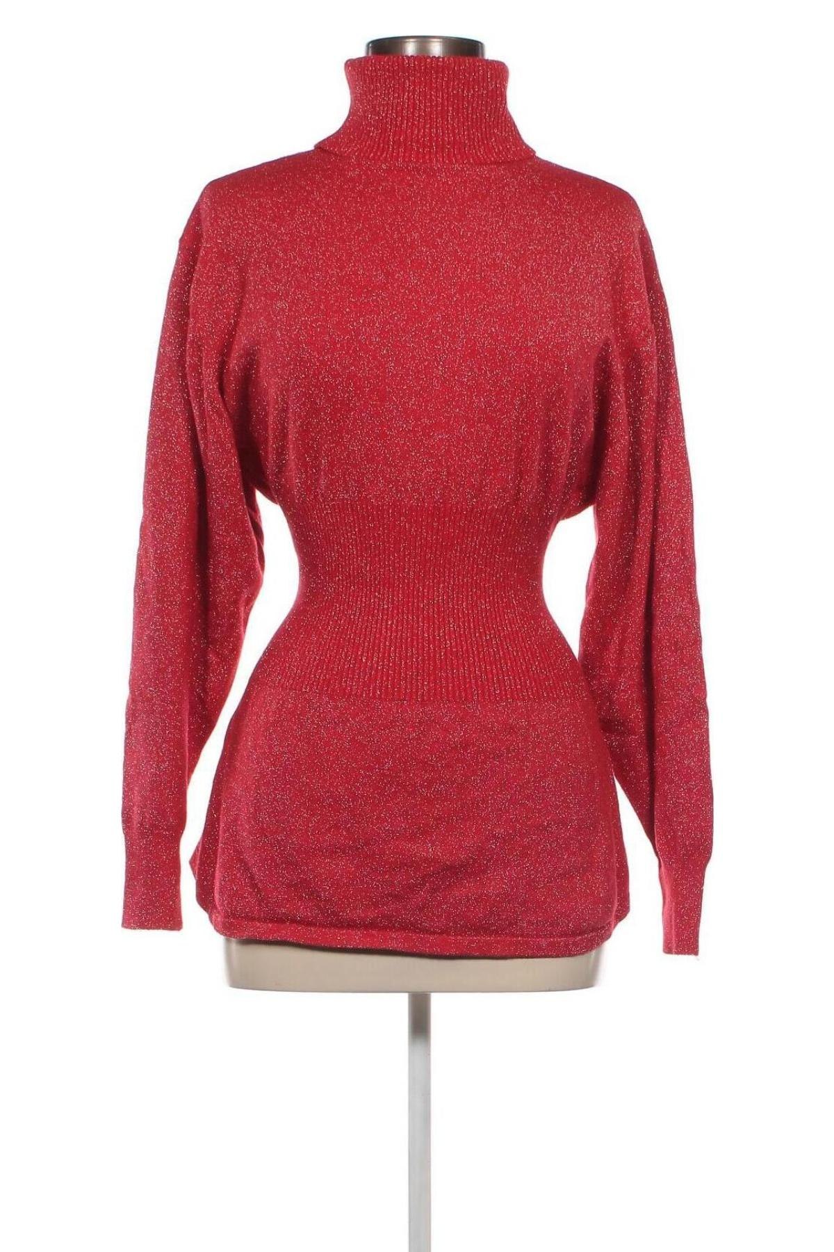 Damenpullover, Größe M, Farbe Rot, Preis € 14,83