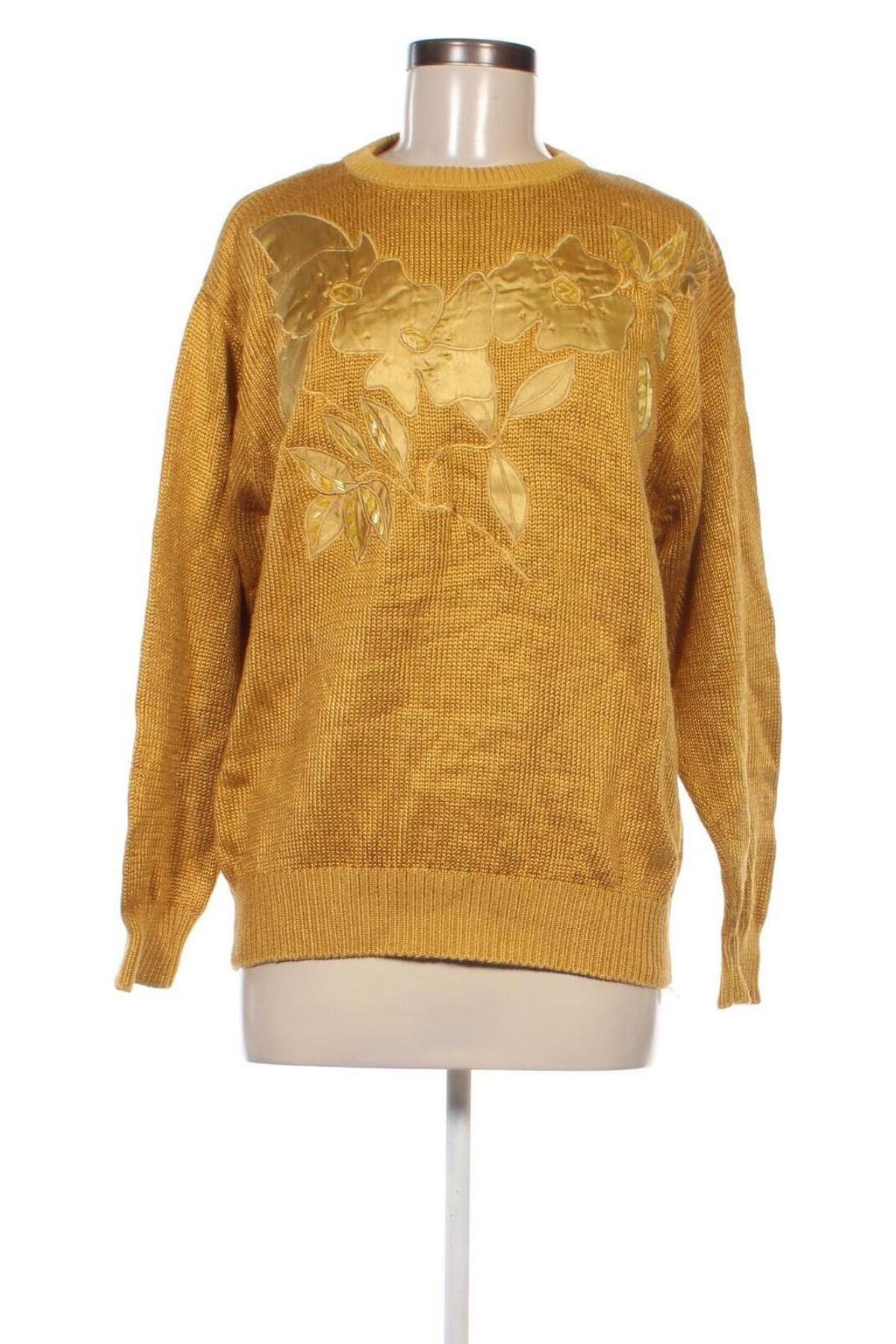 Damenpullover, Größe M, Farbe Golden, Preis 20,49 €