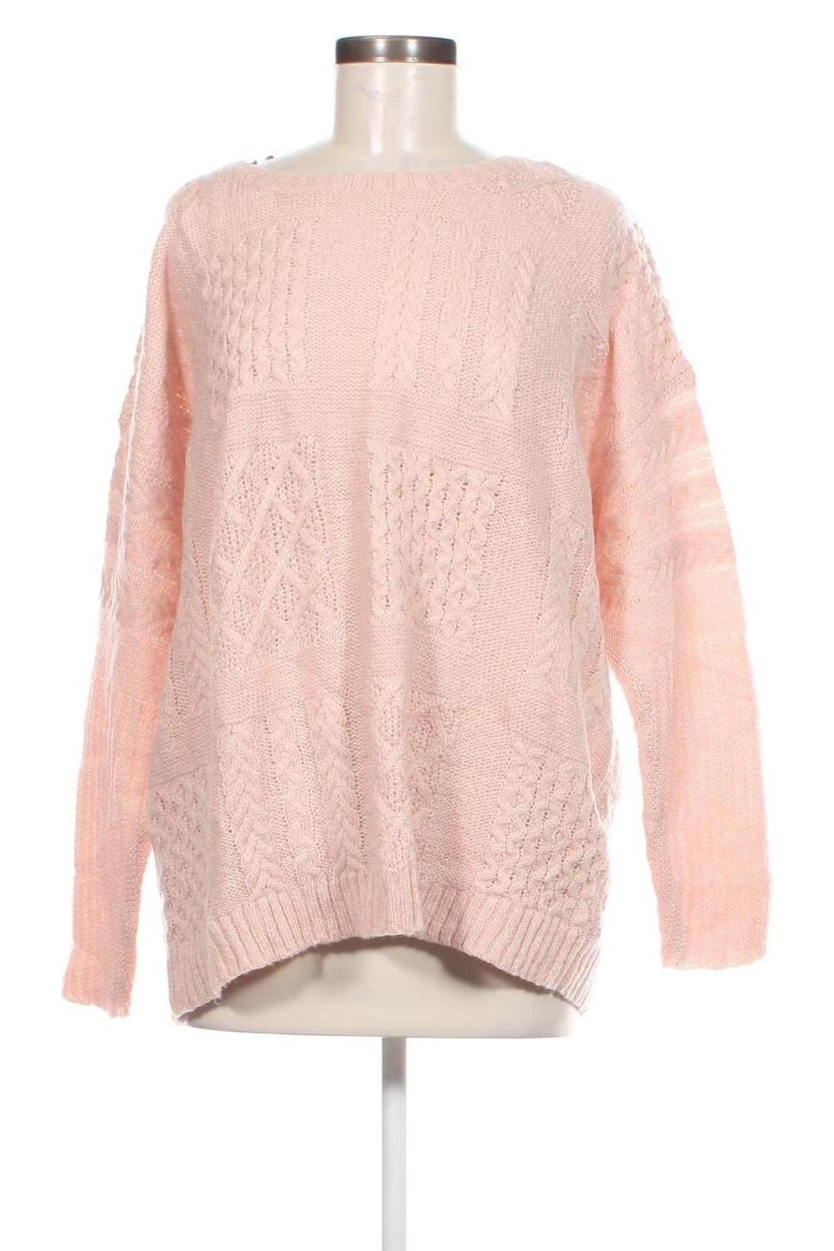 Damenpullover, Größe M, Farbe Rosa, Preis 20,49 €