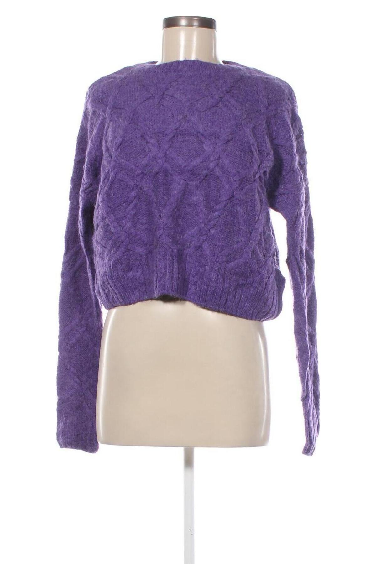 Damenpullover Clockhouse, Größe M, Farbe Lila, Preis 20,49 €