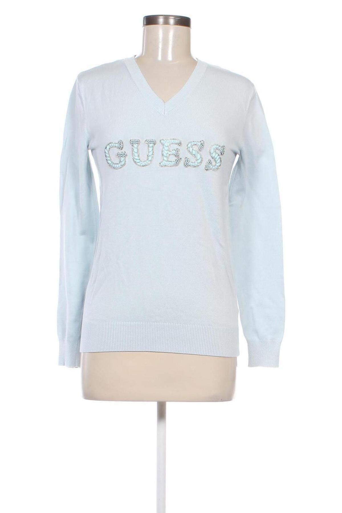 Damenpullover Guess, Größe L, Farbe Blau, Preis € 66,34