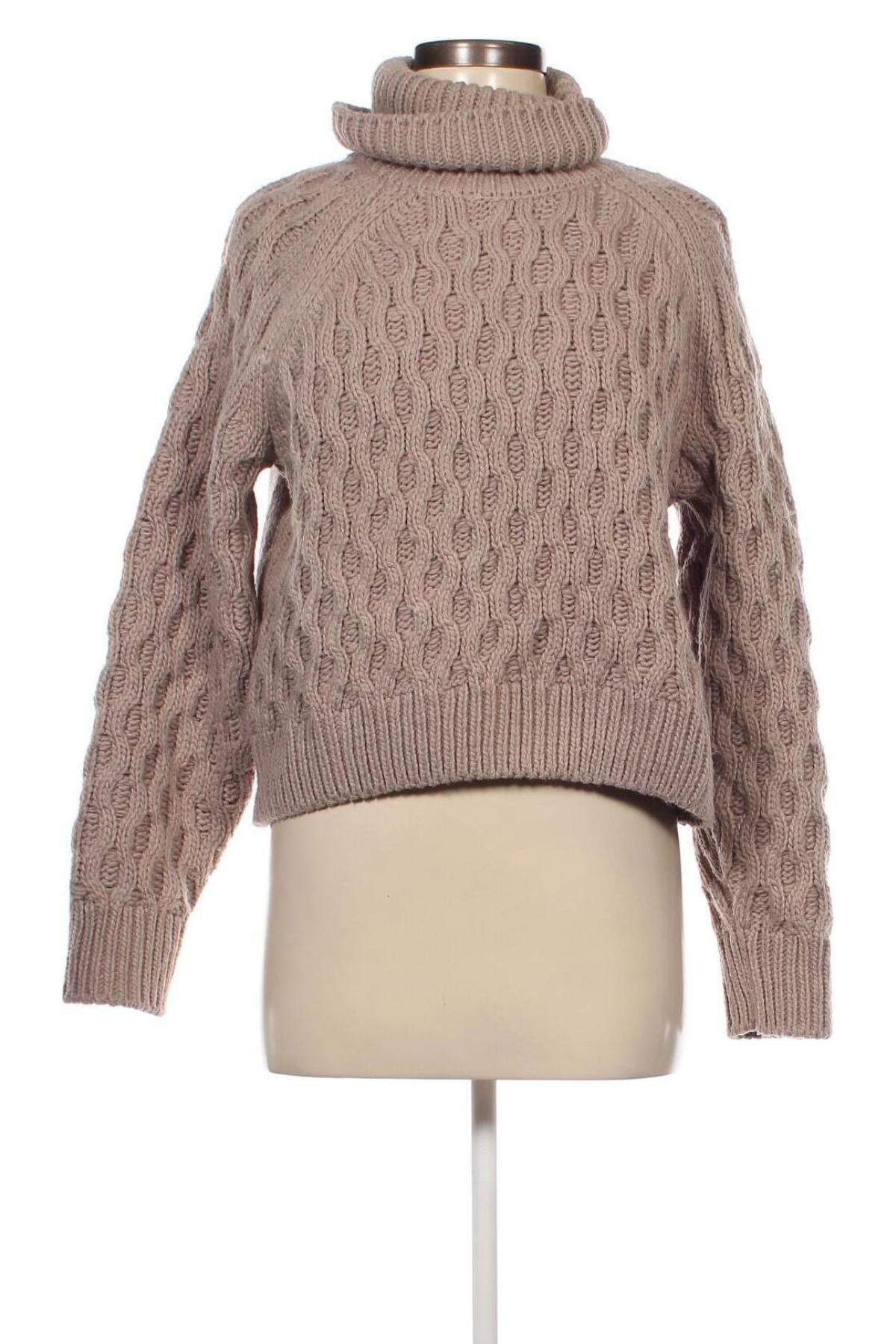 Damski sweter H&M, Rozmiar M, Kolor Beżowy, Cena 92,99 zł