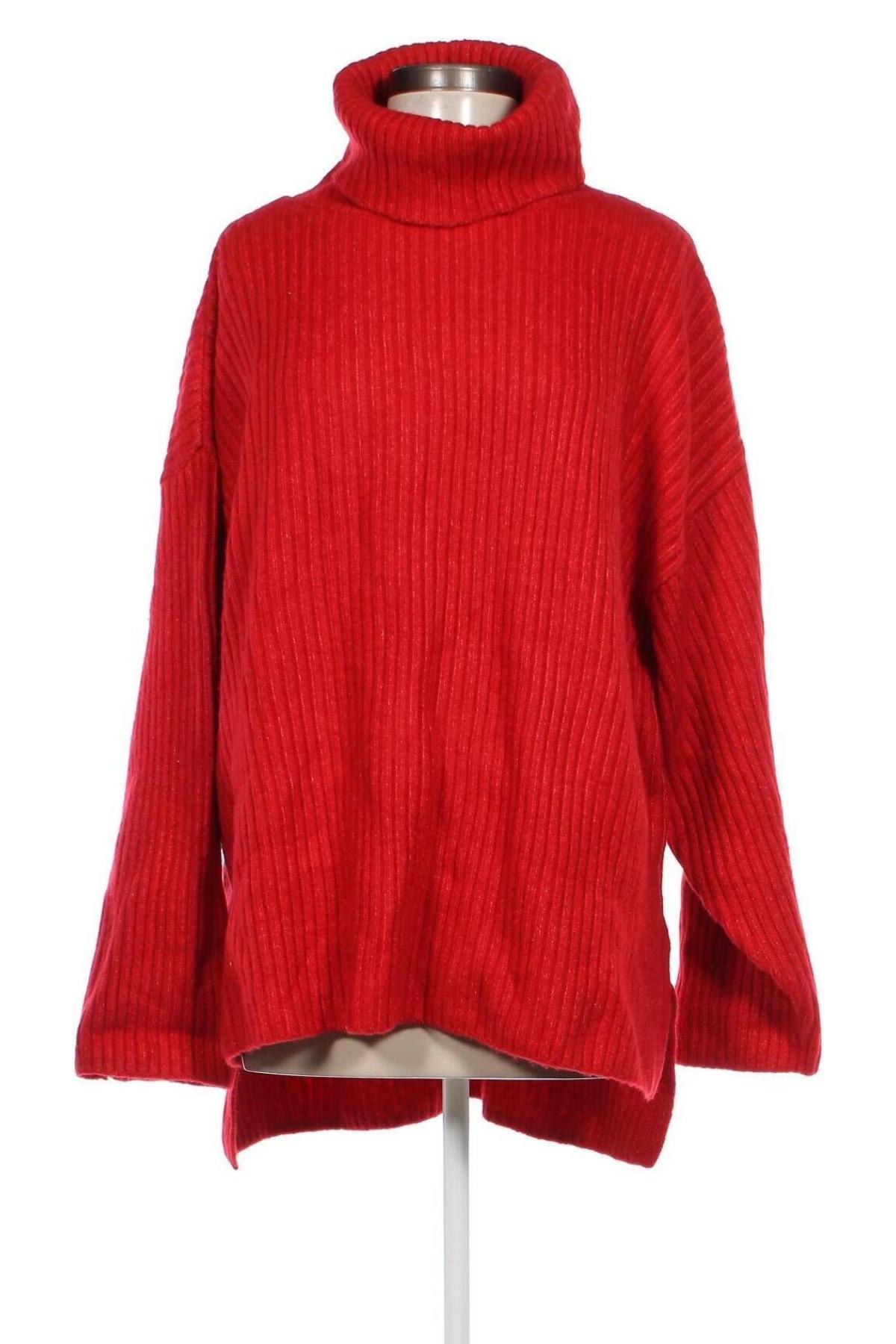 Damski sweter H&M, Rozmiar M, Kolor Czerwony, Cena 92,99 zł