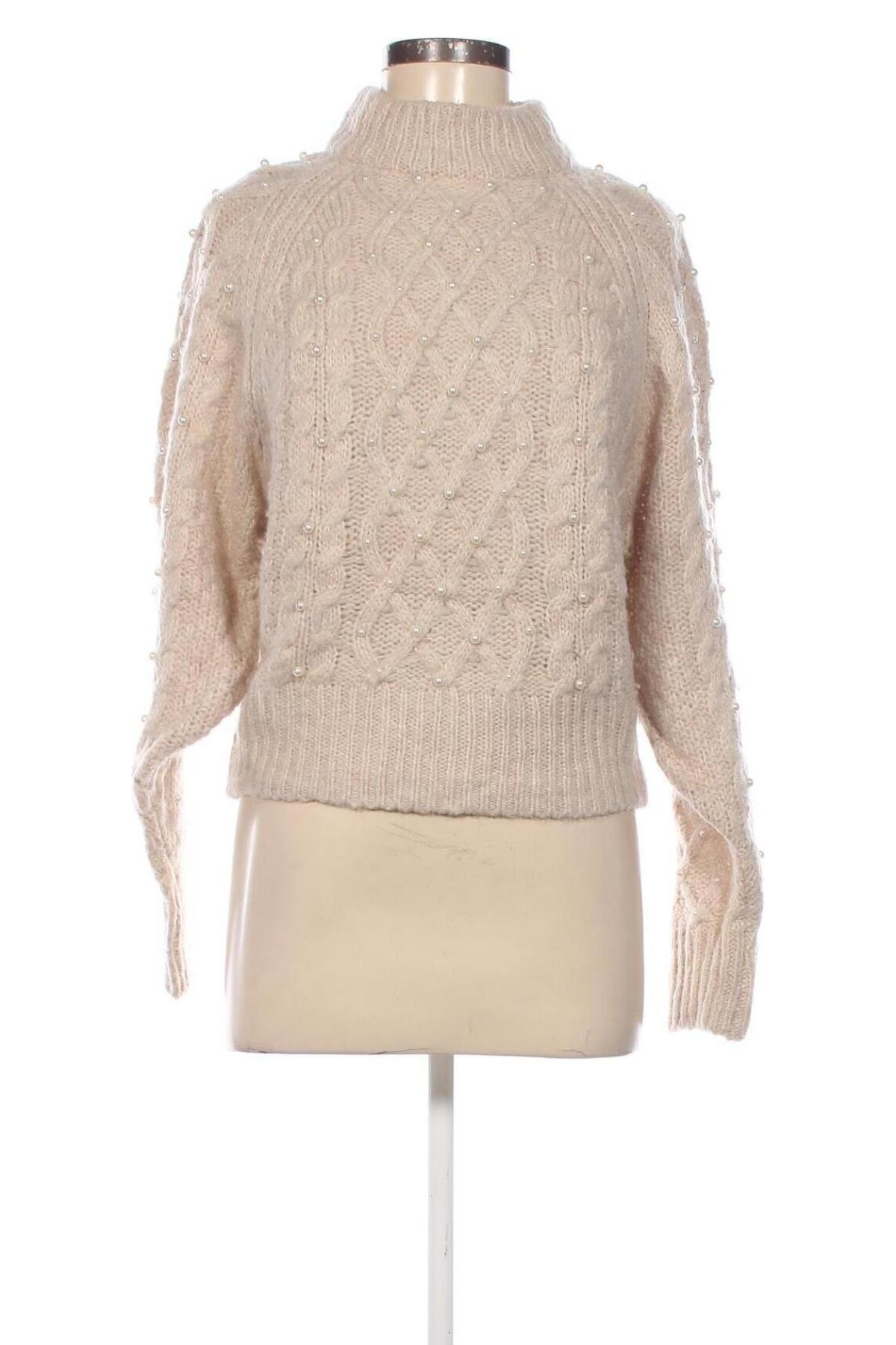 Damski sweter H&M, Rozmiar S, Kolor Beżowy, Cena 92,99 zł