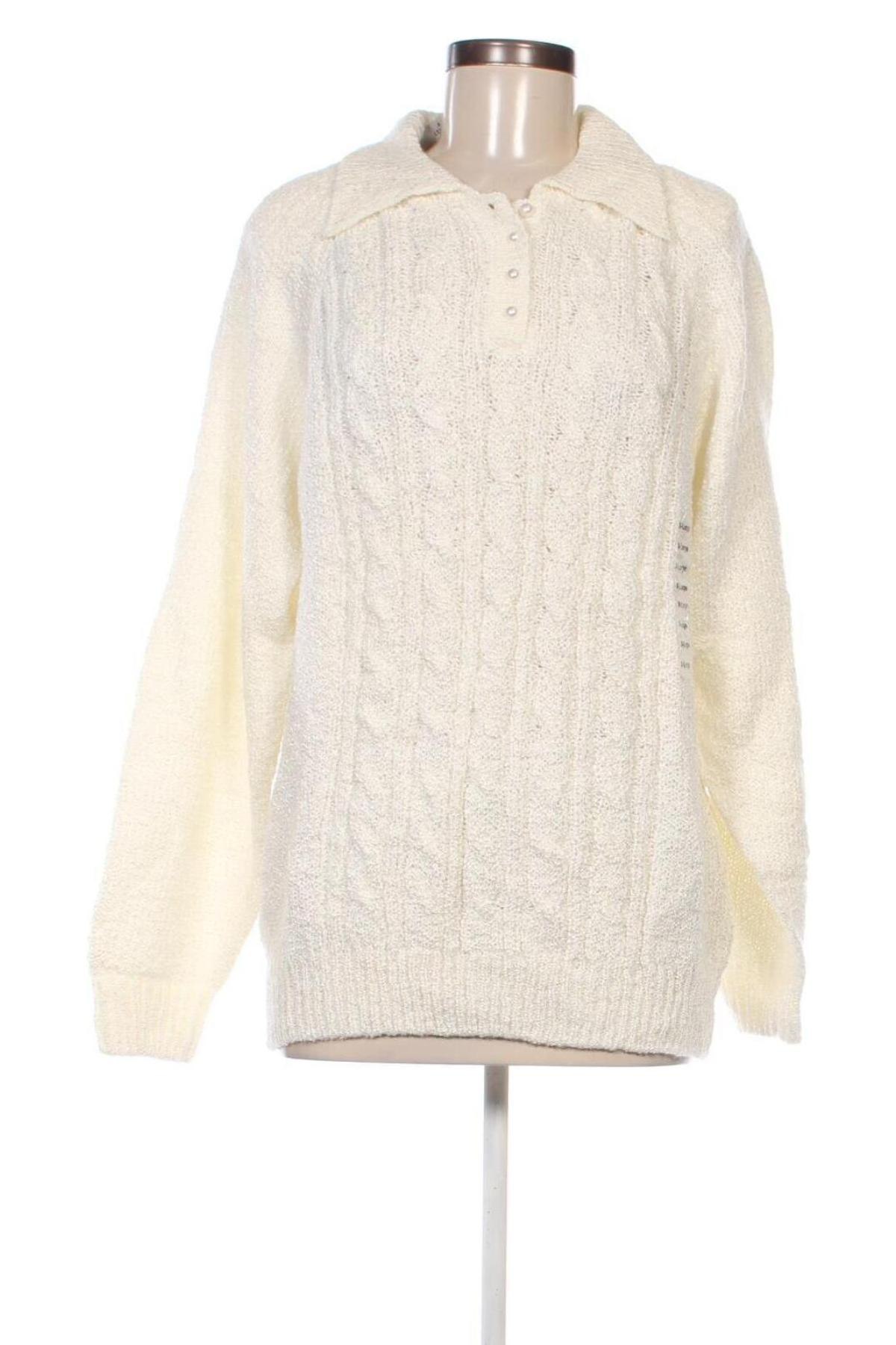 Damenpullover Jennifer Moore, Größe XL, Farbe Weiß, Preis € 32,49