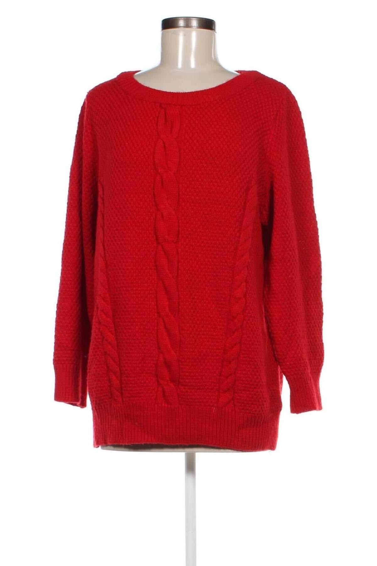 Damenpullover Laura Kent, Größe XL, Farbe Rot, Preis € 12,49