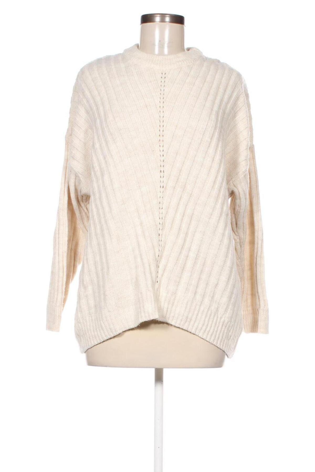 Damenpullover Mango, Größe M, Farbe Beige, Preis 37,42 €