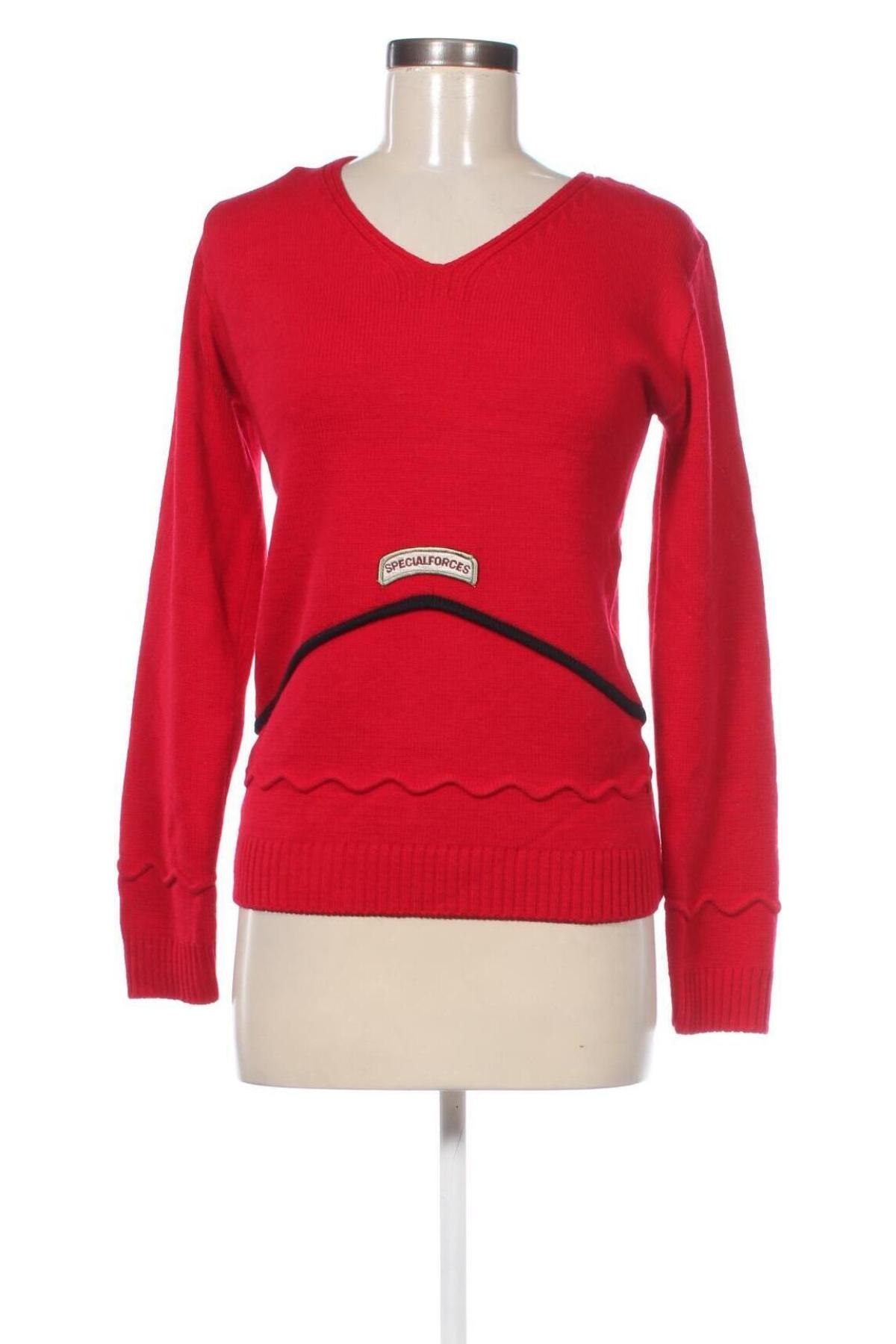 Damski sweter Miss Foxy, Rozmiar M, Kolor Czerwony, Cena 45,99 zł