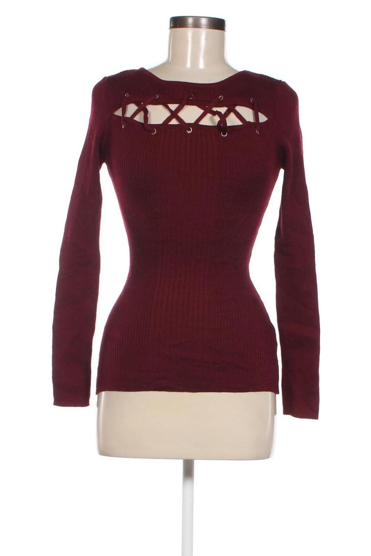 Damenpullover New Look, Größe M, Farbe Rot, Preis 20,49 €