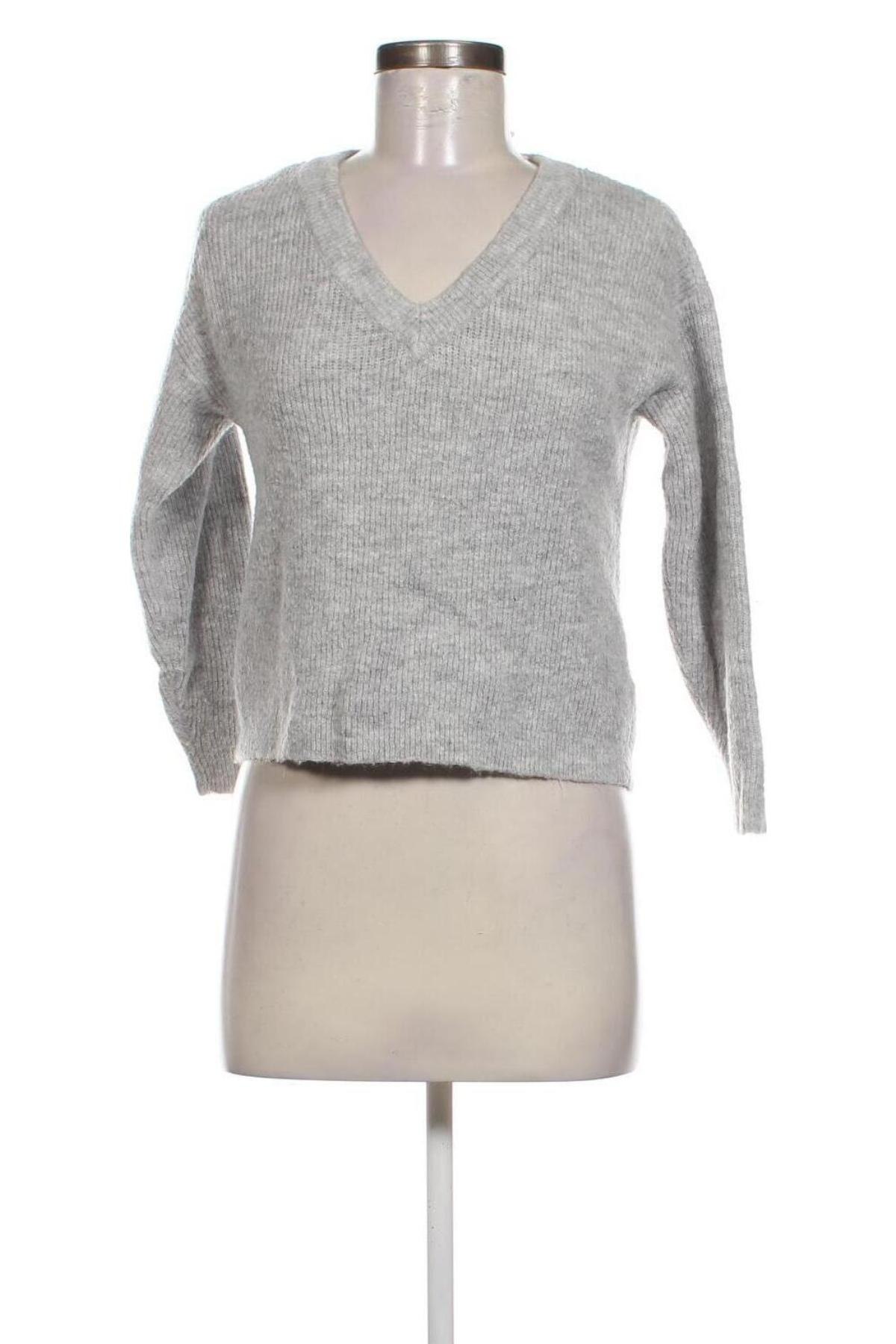 Damenpullover Pieces, Größe M, Farbe Grau, Preis € 13,81